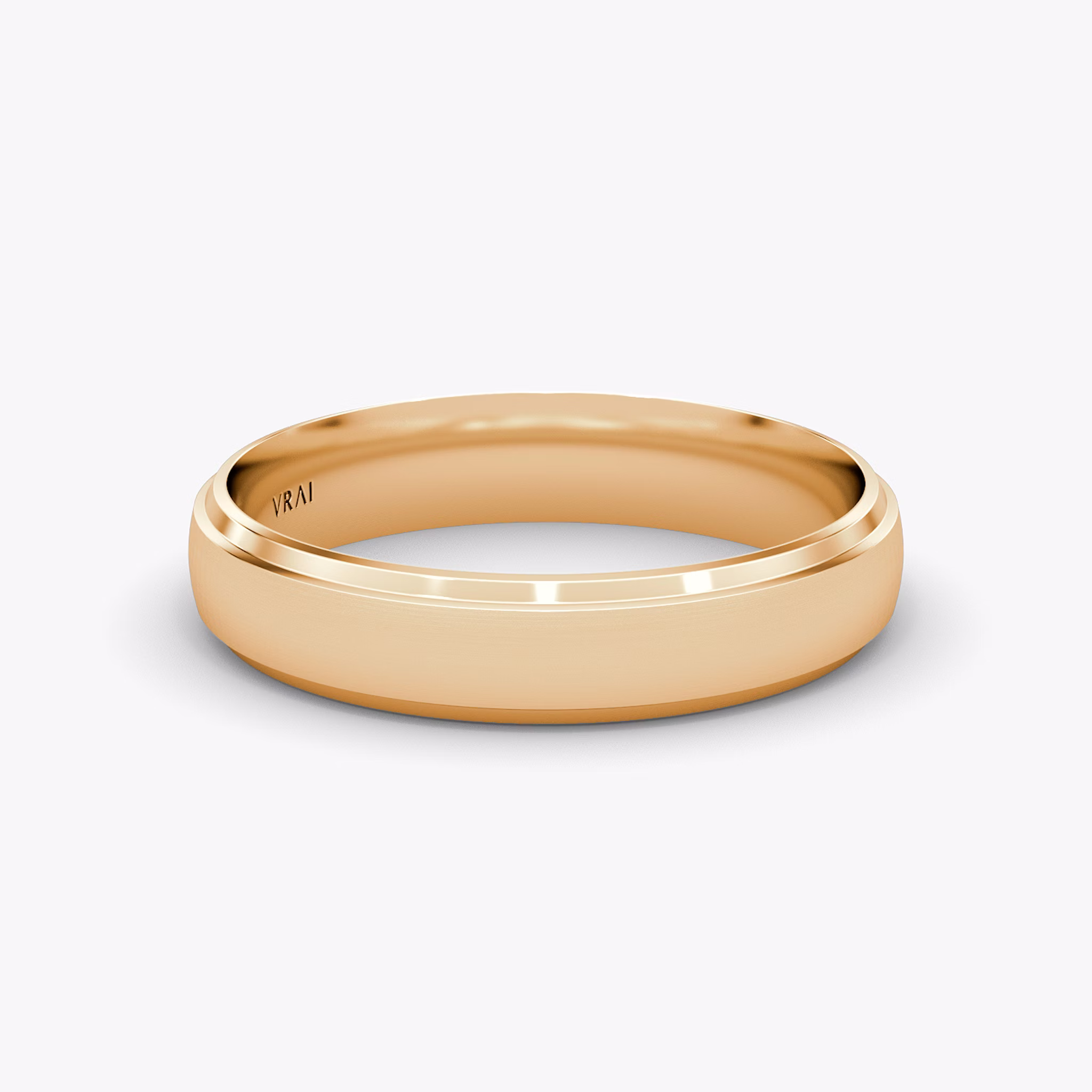 The Satin Band | 14k | Rose Gold