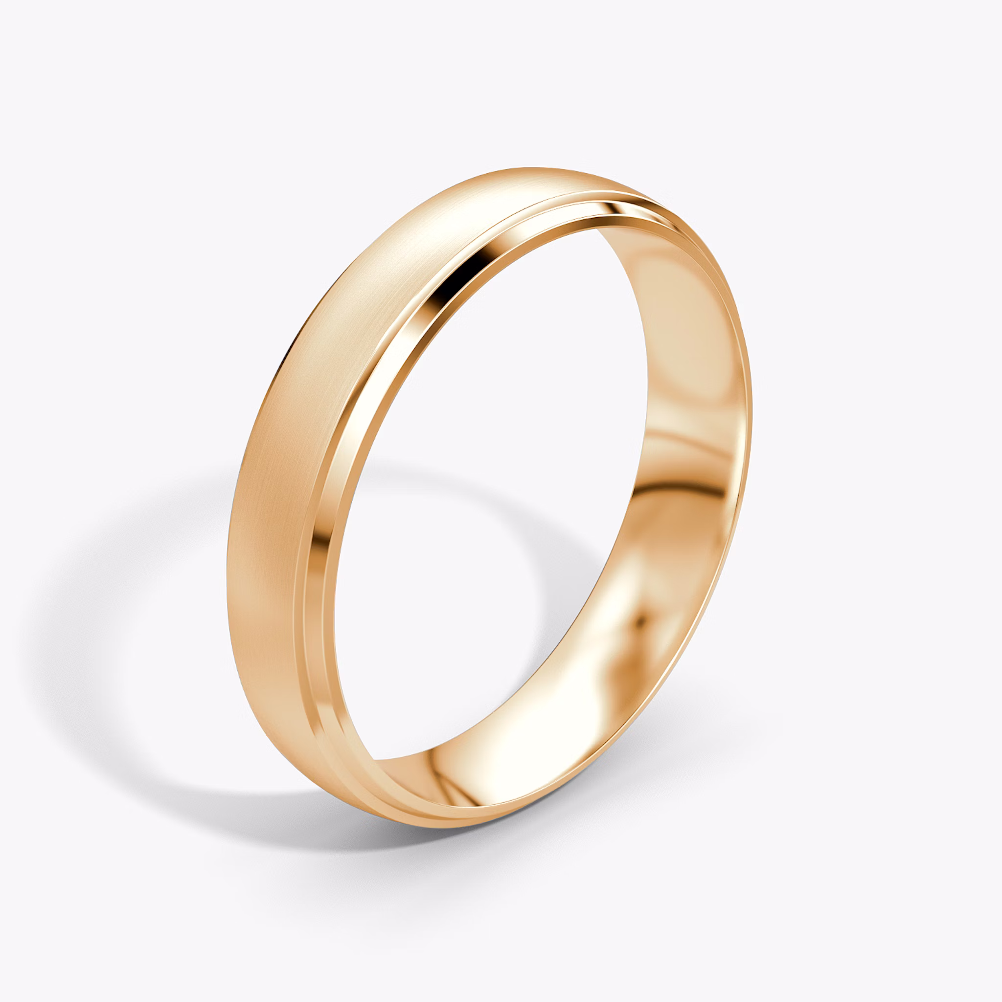 The Satin Band | 14k | Rose Gold