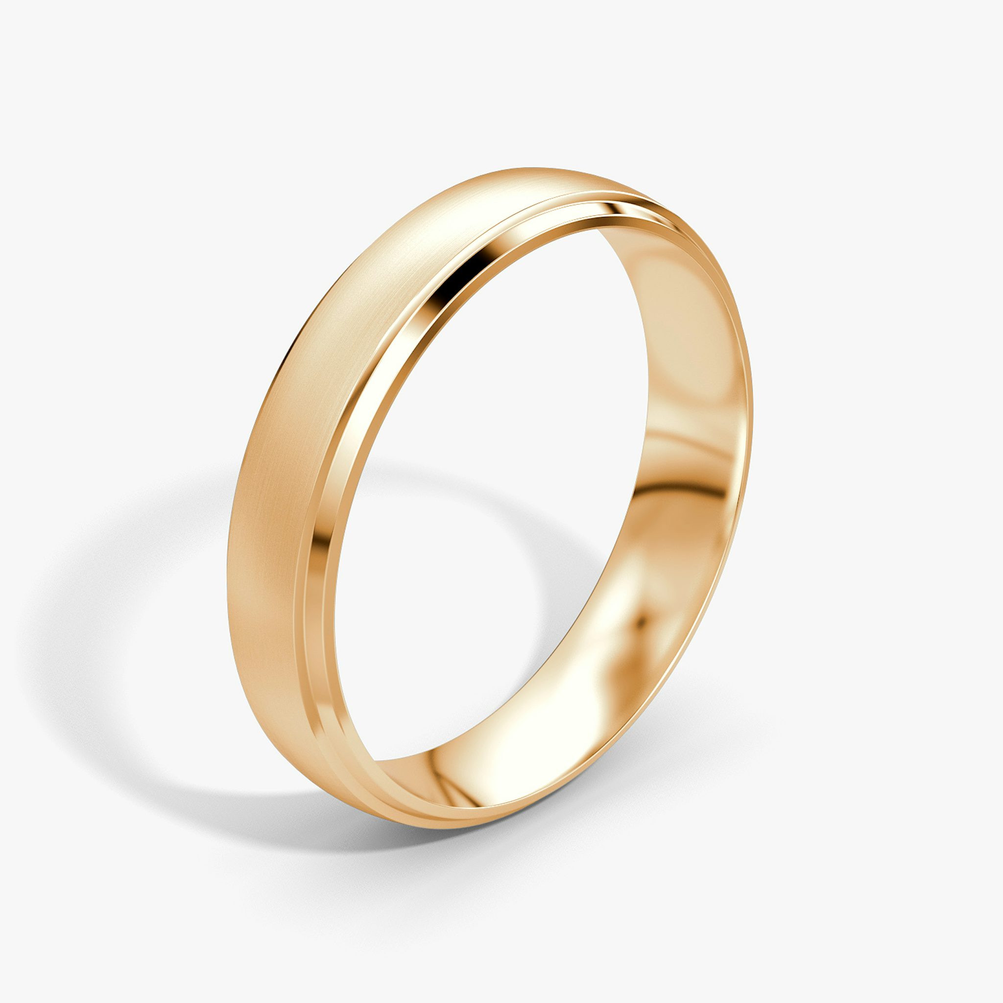 The Satin Band | 14k | Rose Gold