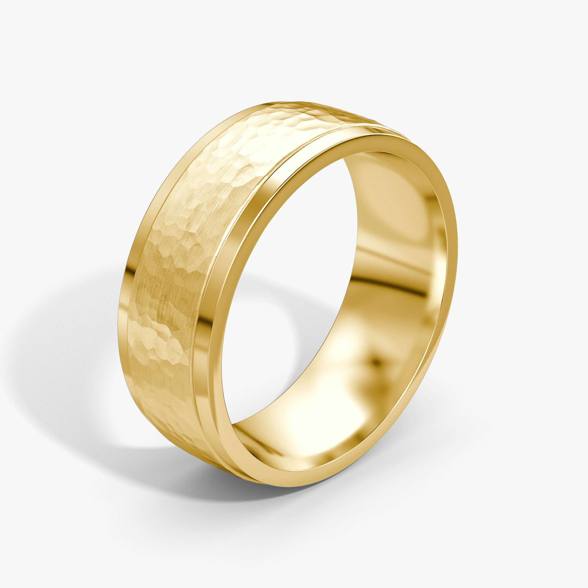 La Alianza Hammered | 18k | Oro amarillo | bandWidth: 7.5mm