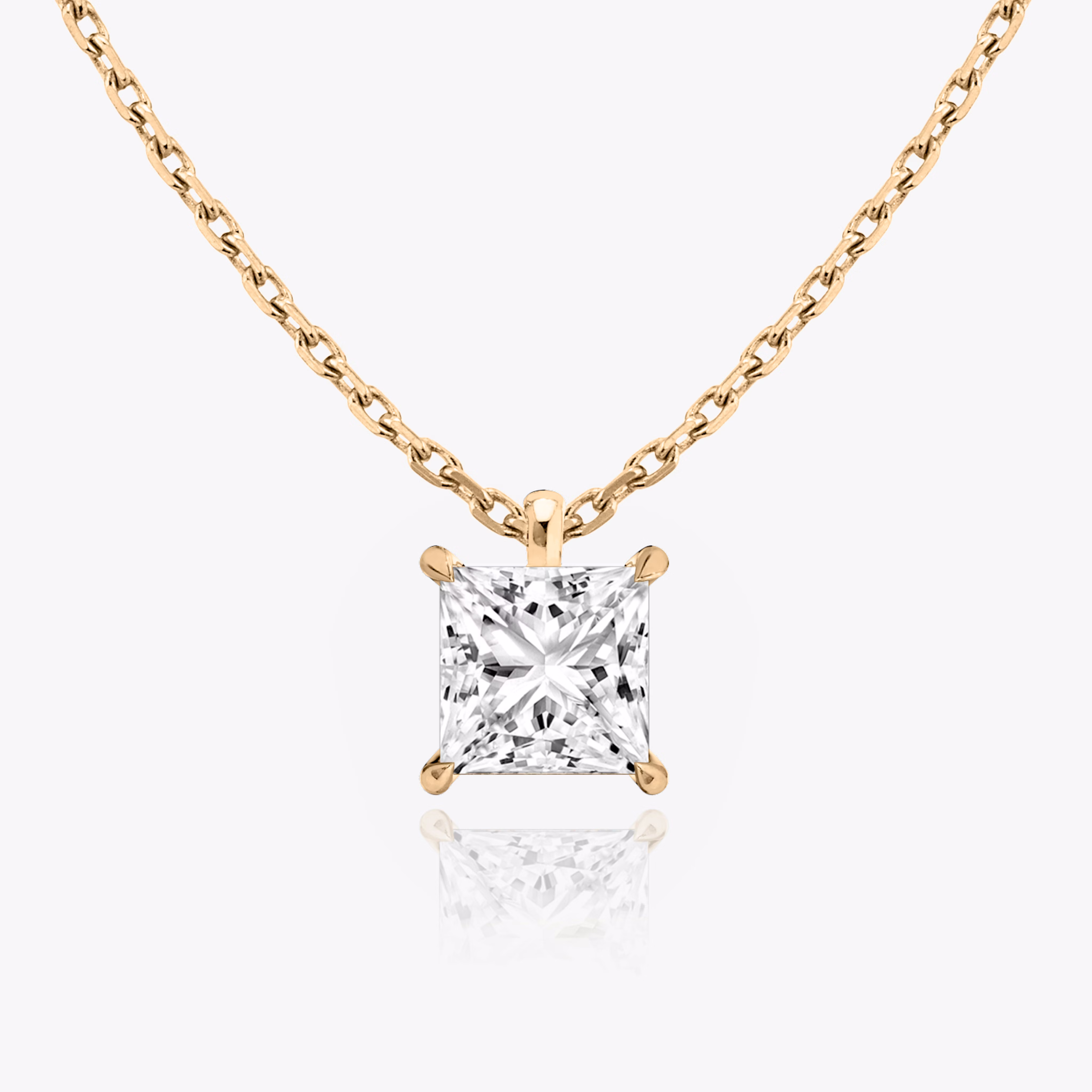 Solitaire Princess Pendant