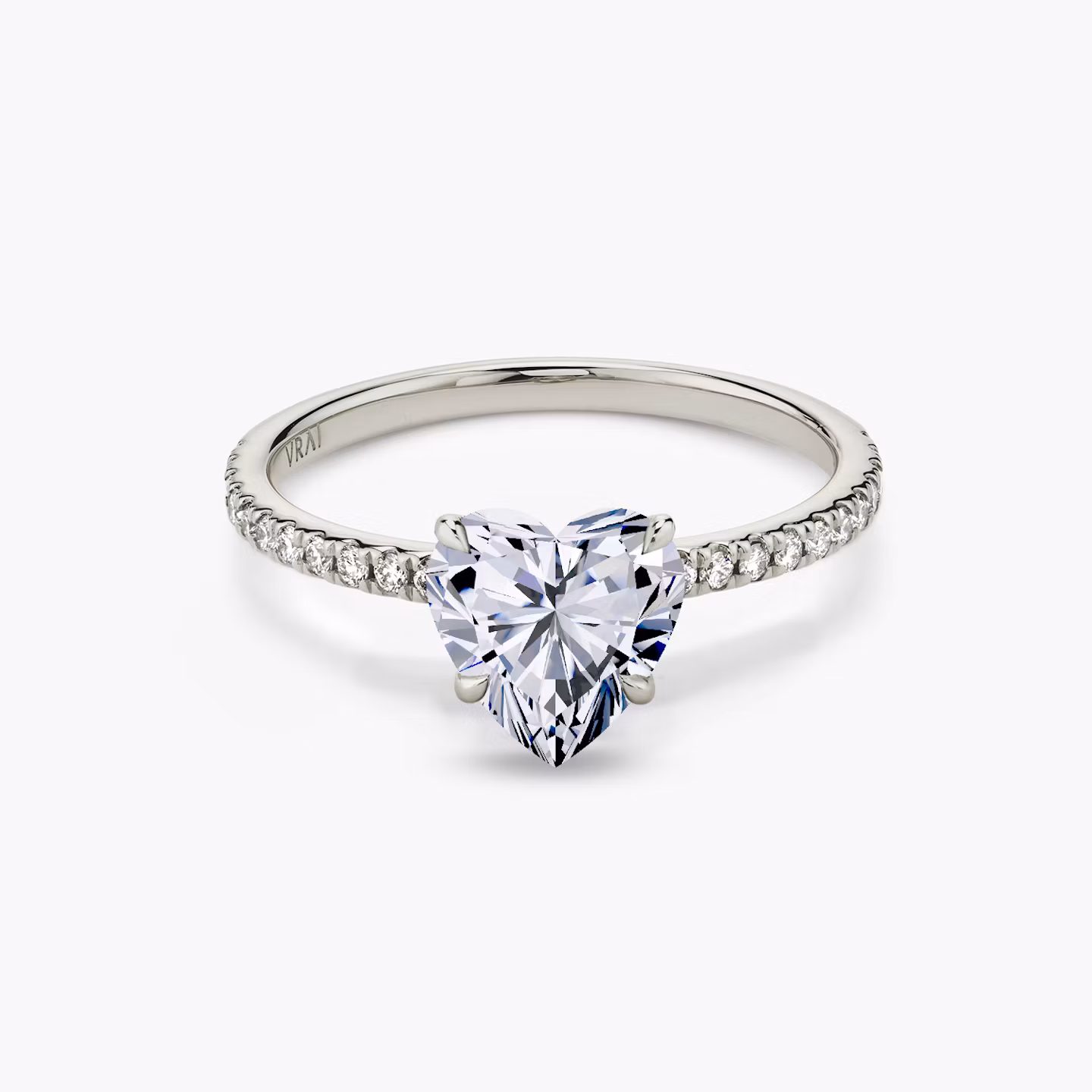 The Signature Heart | White Gold