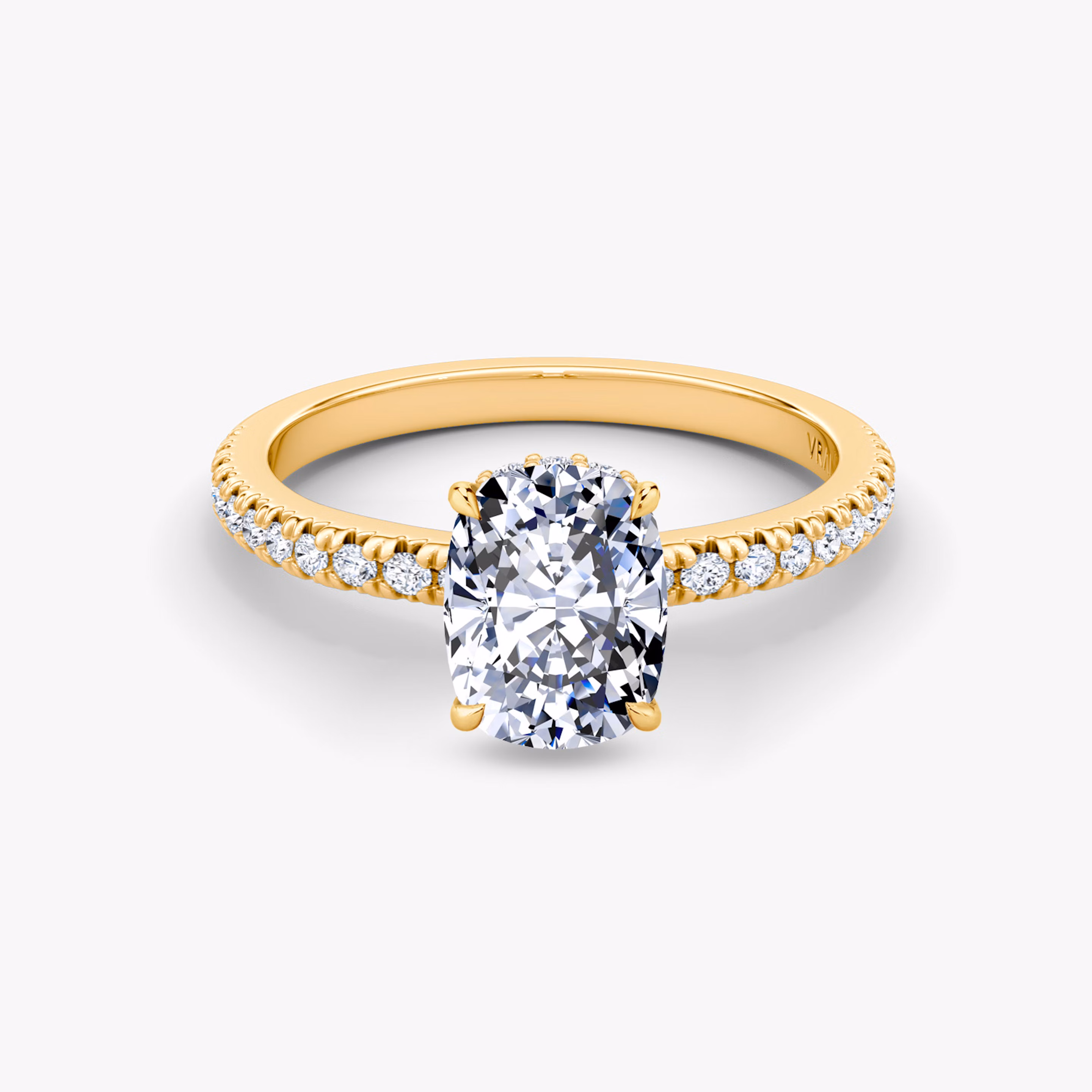 Modern Cushion Cut Engagement Rings