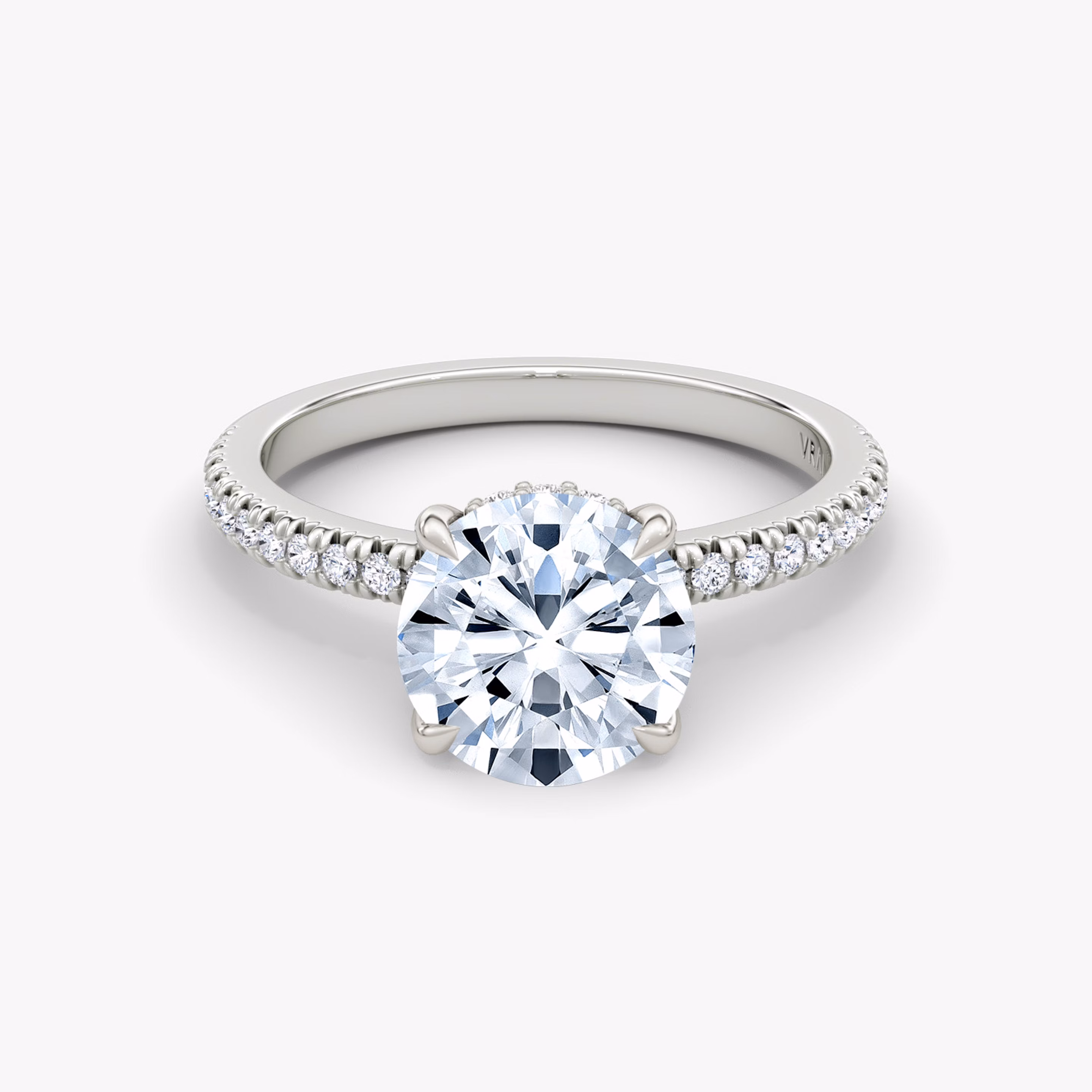 Floating Solitaire Regulus Diamond Ring