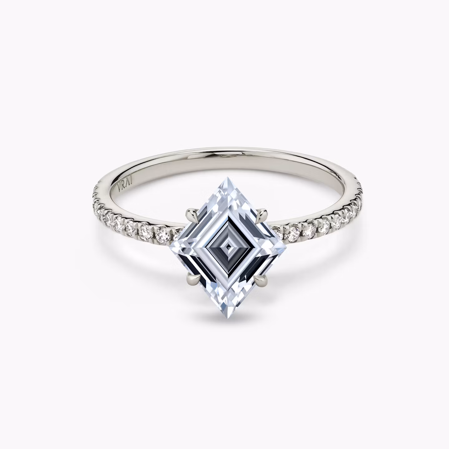 The Signature Lozenge | White Gold