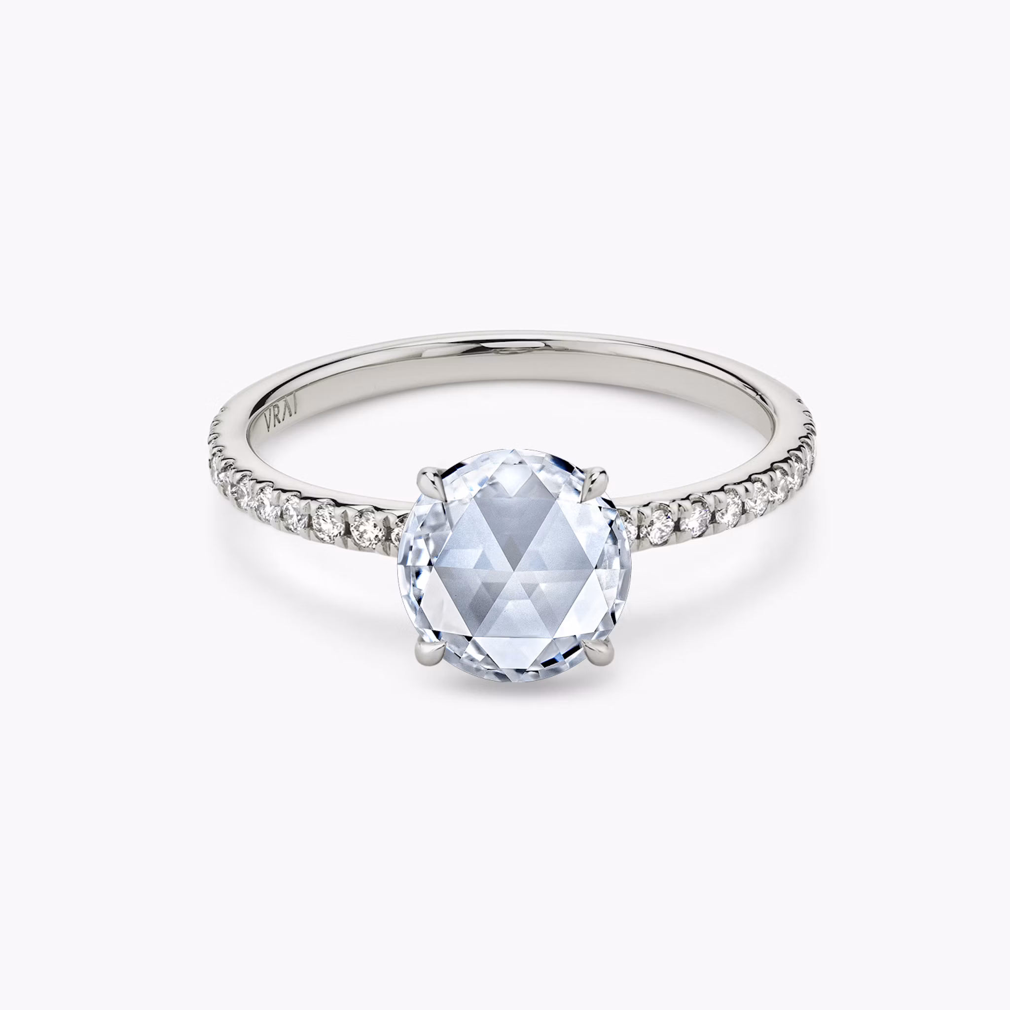 Round Rose Cut Diamonds