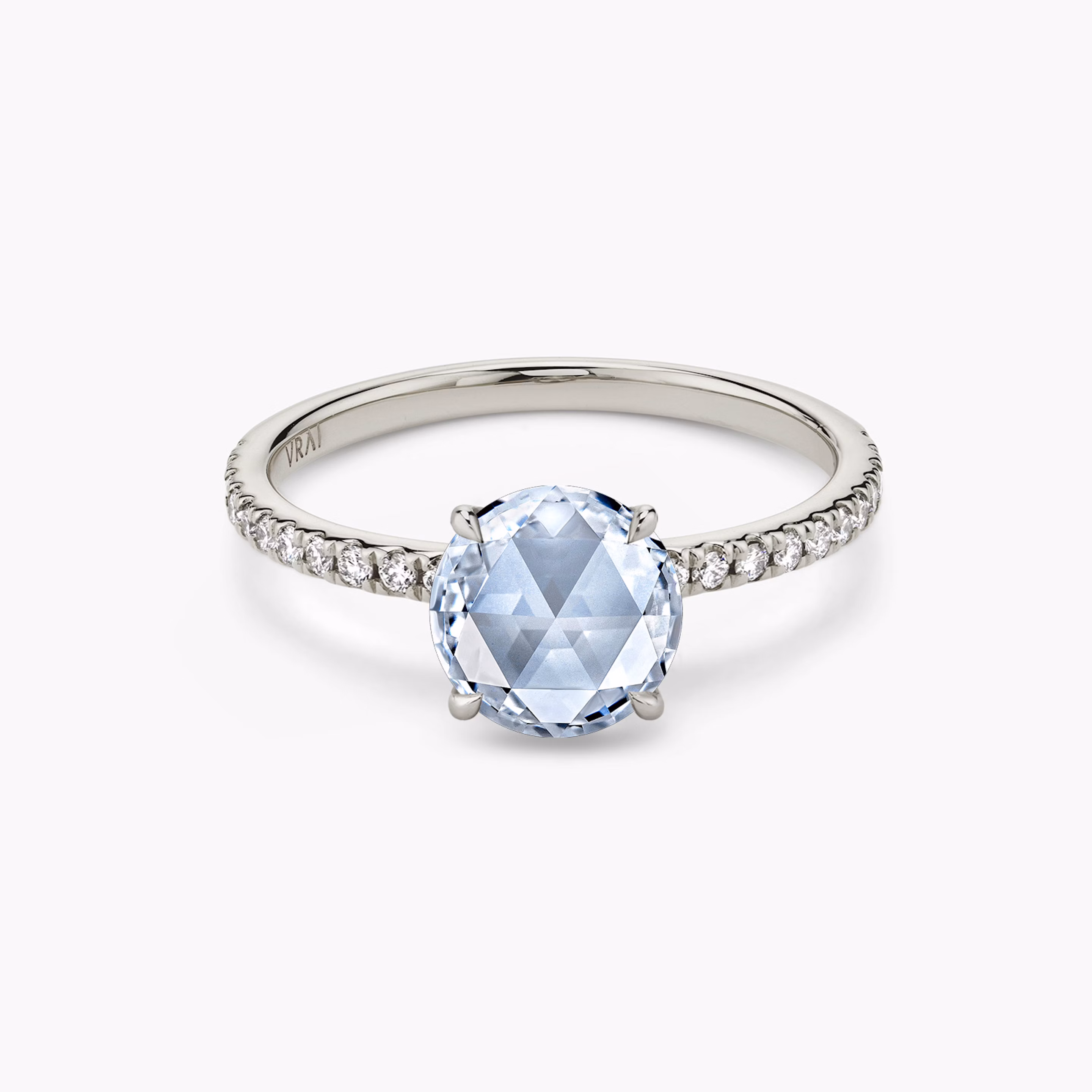 Round Rose Cut Diamonds