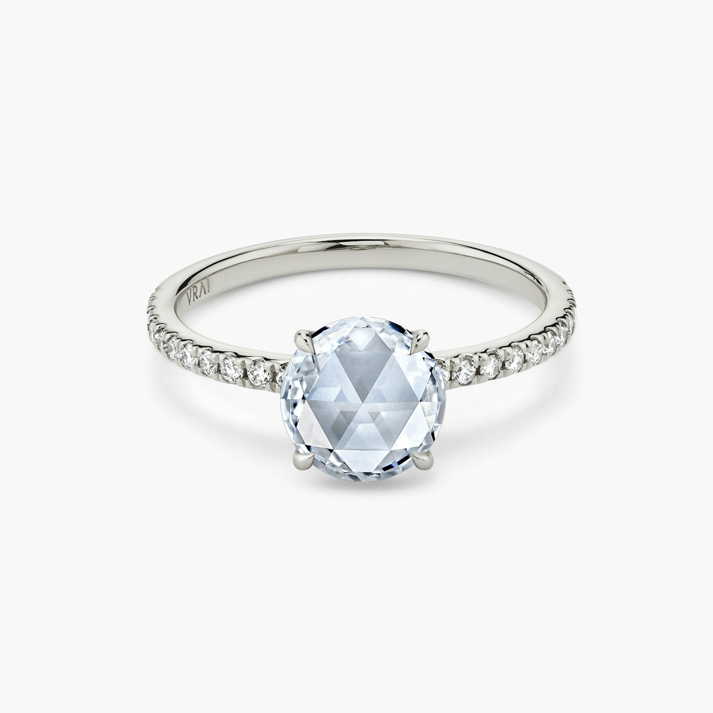 Round Rose Cut Diamonds