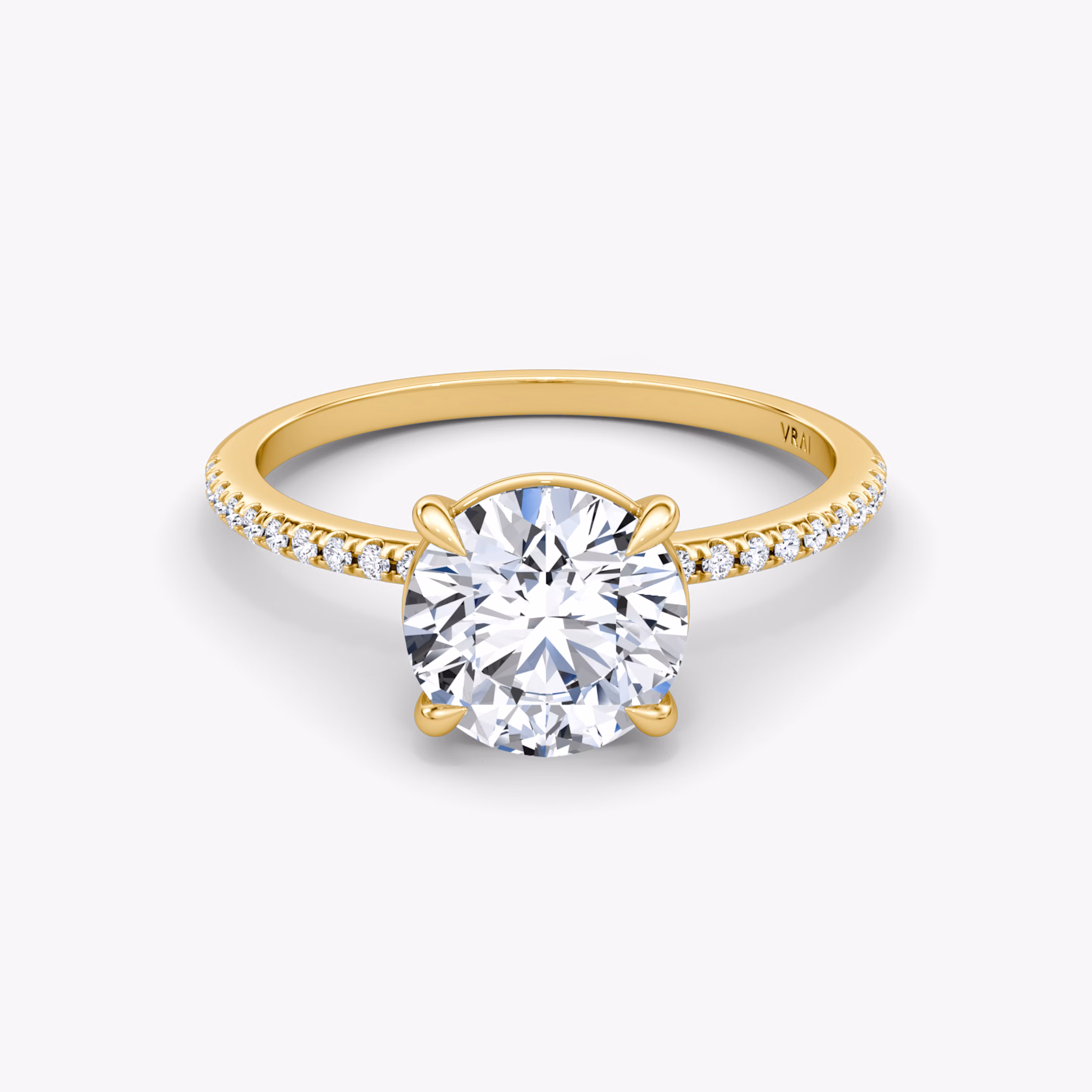 The Petite 4-Prong Round Brilliant