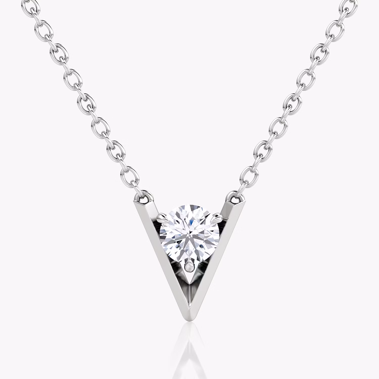 VRAI V Solitario Collar