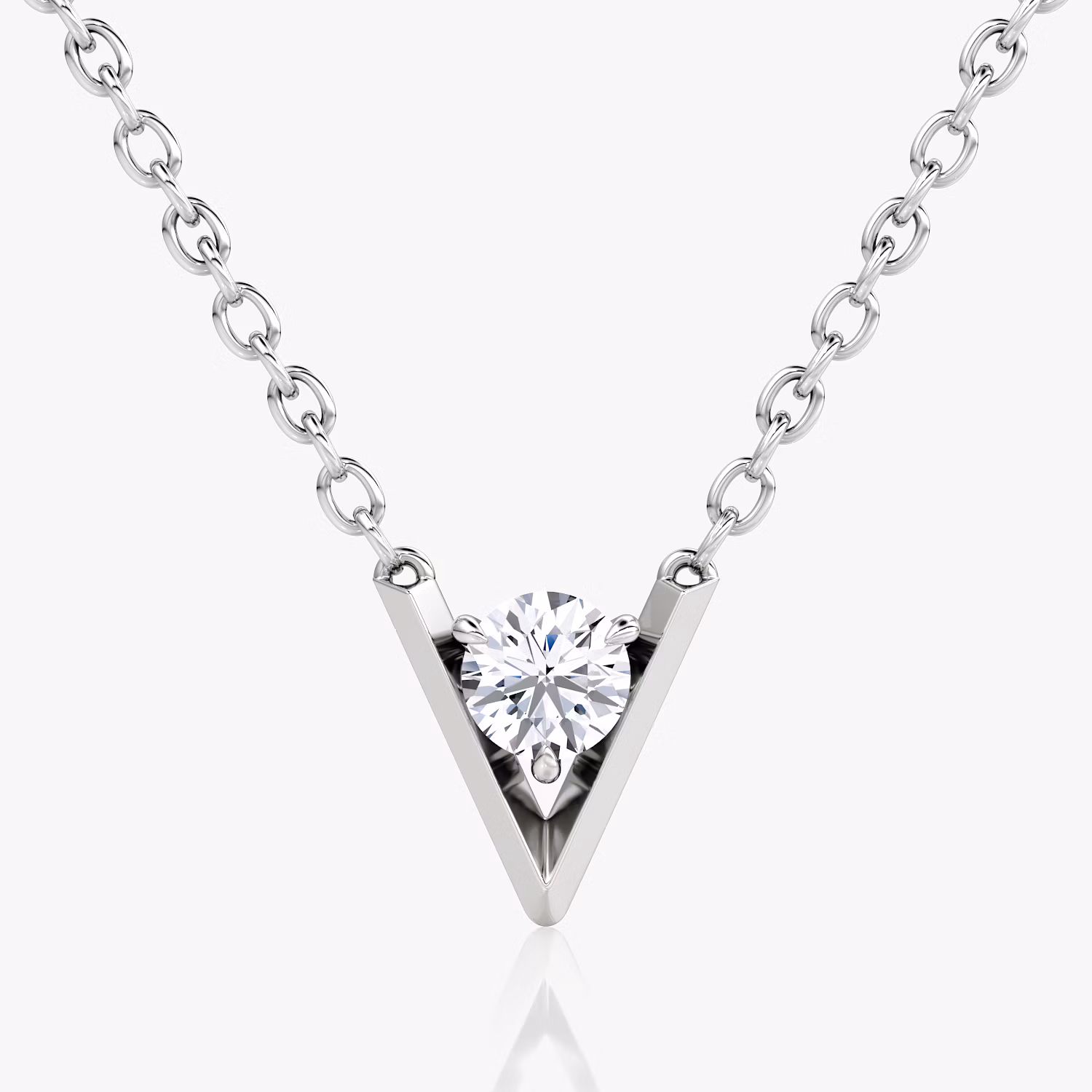 VRAI V Solitario Collar