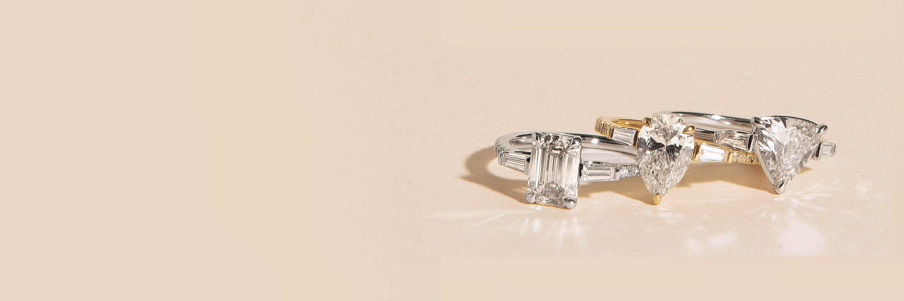 Three Stone engagement rings