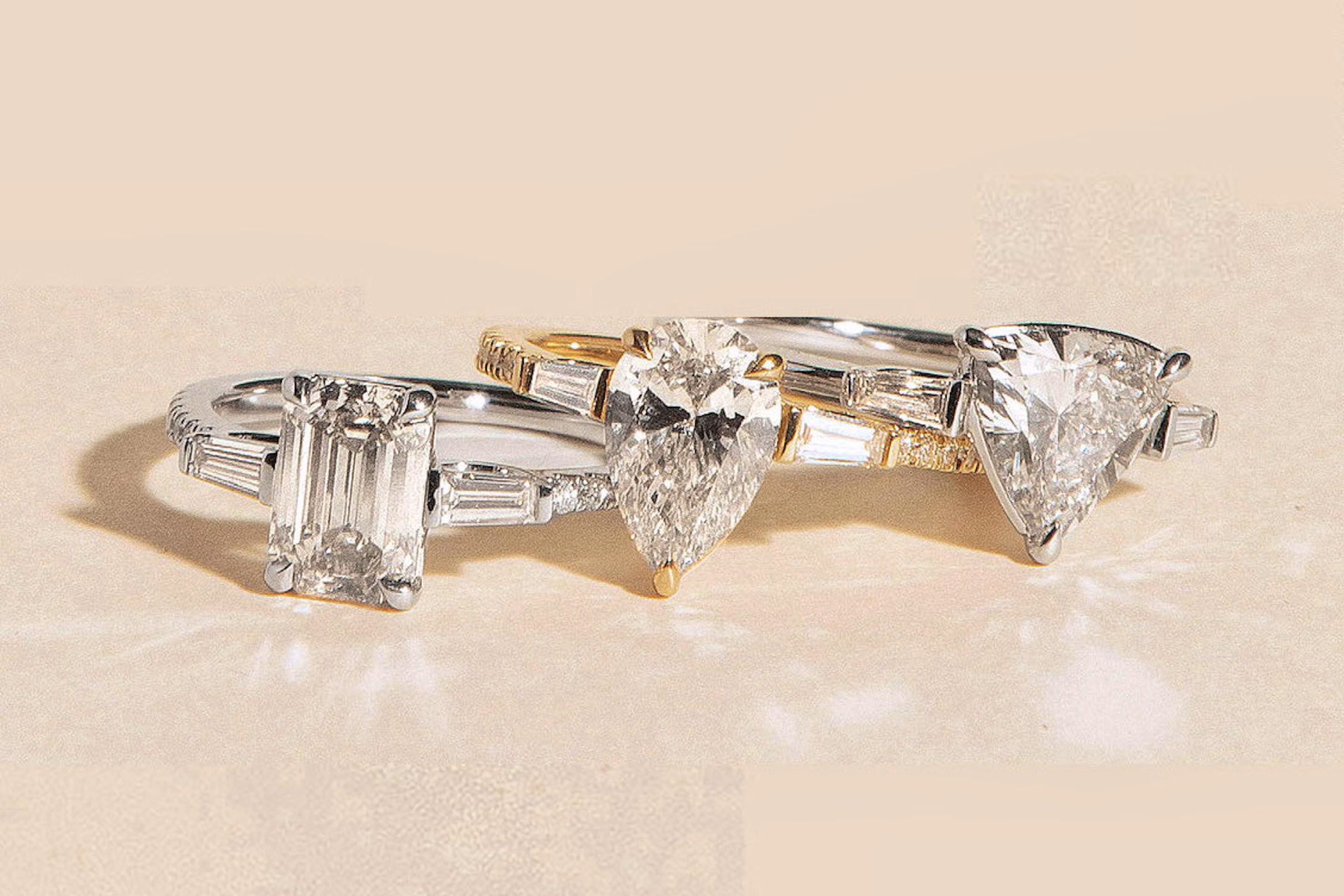 Three Stone engagement rings