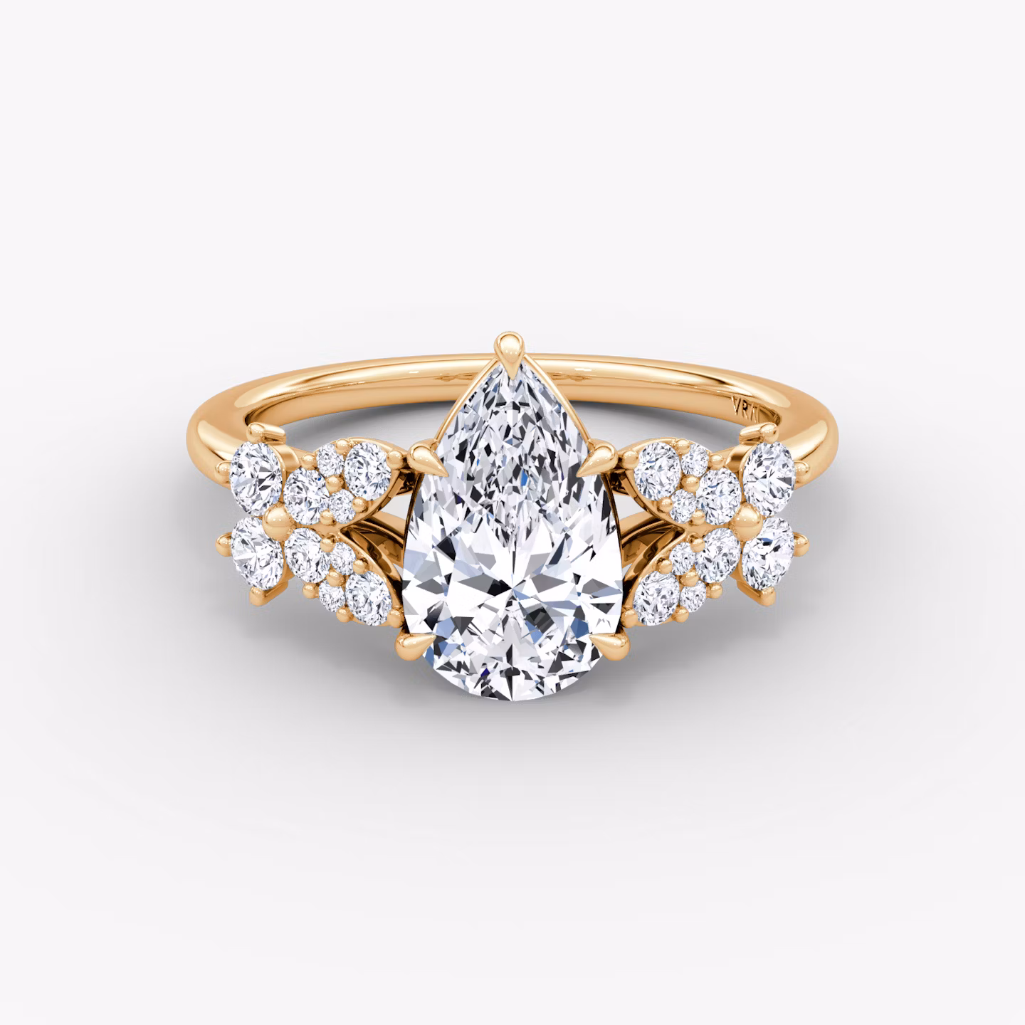 The Signature Floral Pear | Rose Gold