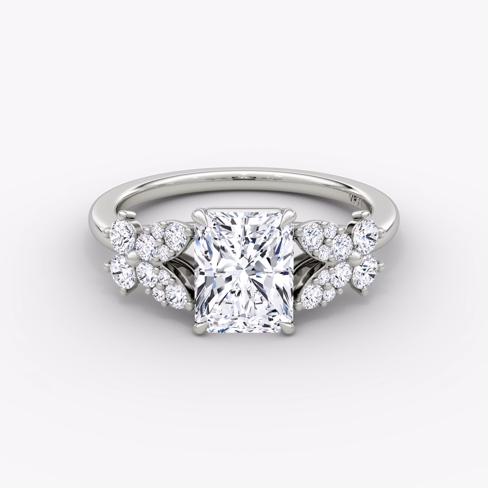 The Signature Floral Radiant | White Gold