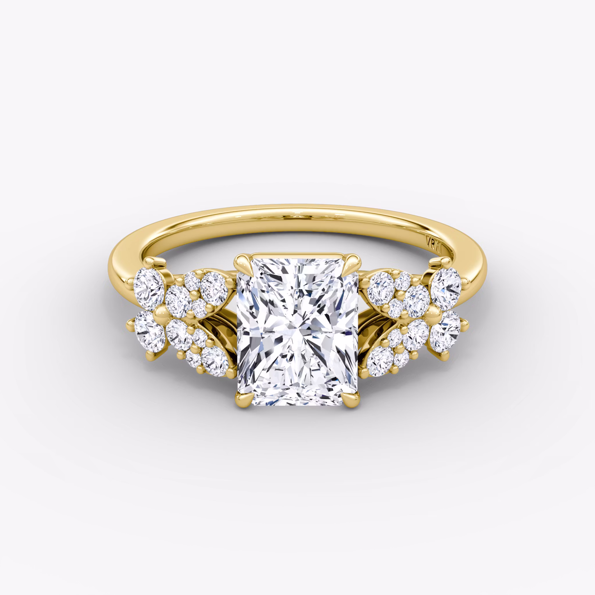 Signature Floral Radiant | Yellow Gold