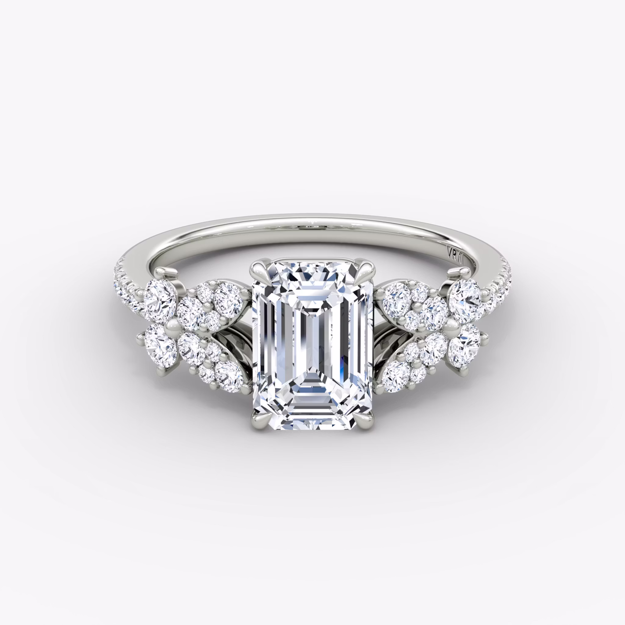 The Signature Floral Emerald | Platinum