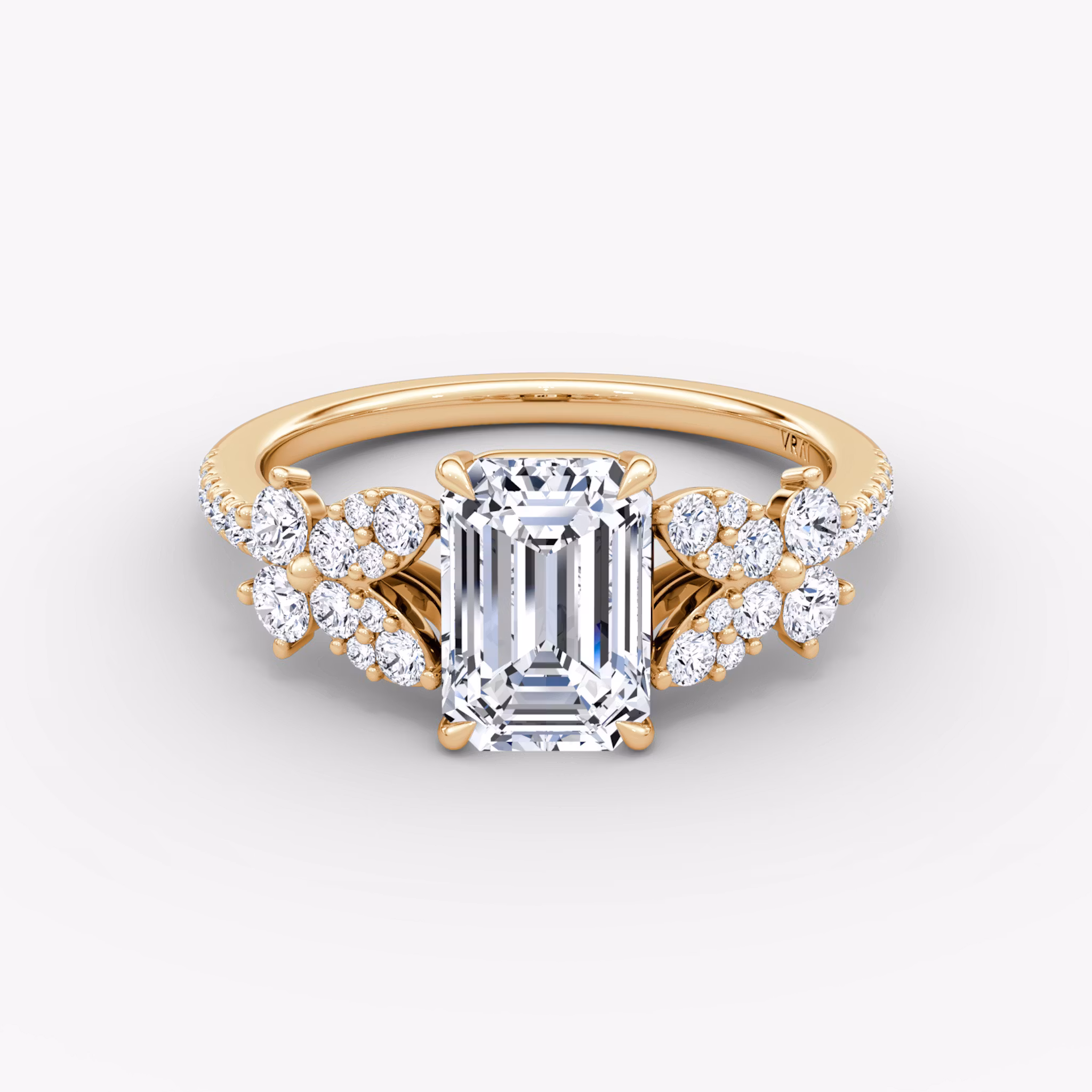 Signature Floral Emerald | Rose Gold