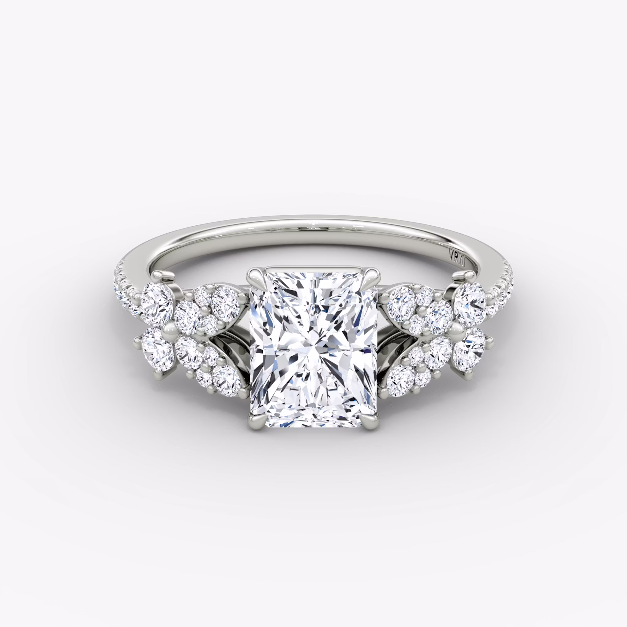 The Signature Floral Radiant | White Gold