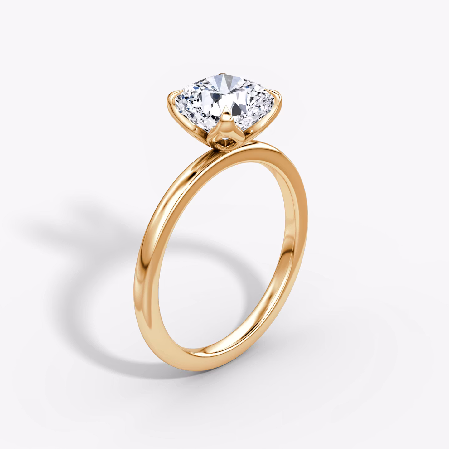 The Classic Petal Cushion | Rose Gold