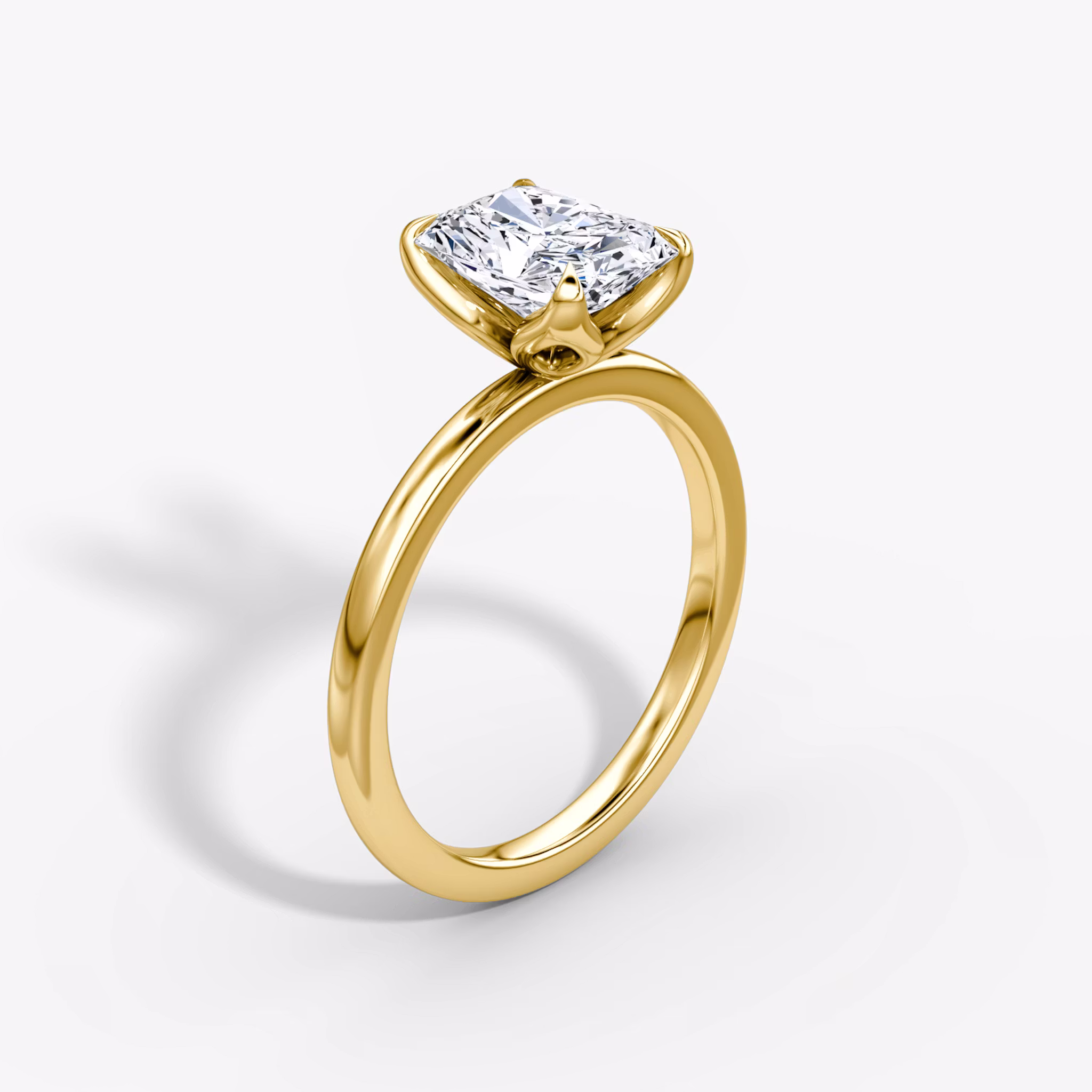 Classic Petal Radiant | Yellow Gold