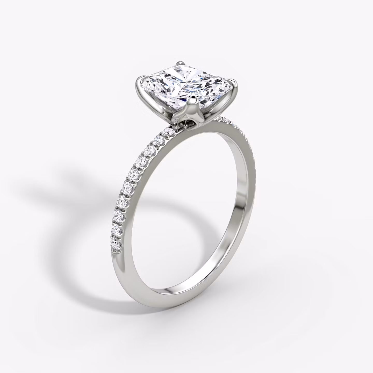 The Classic Petal Radiant | White Gold