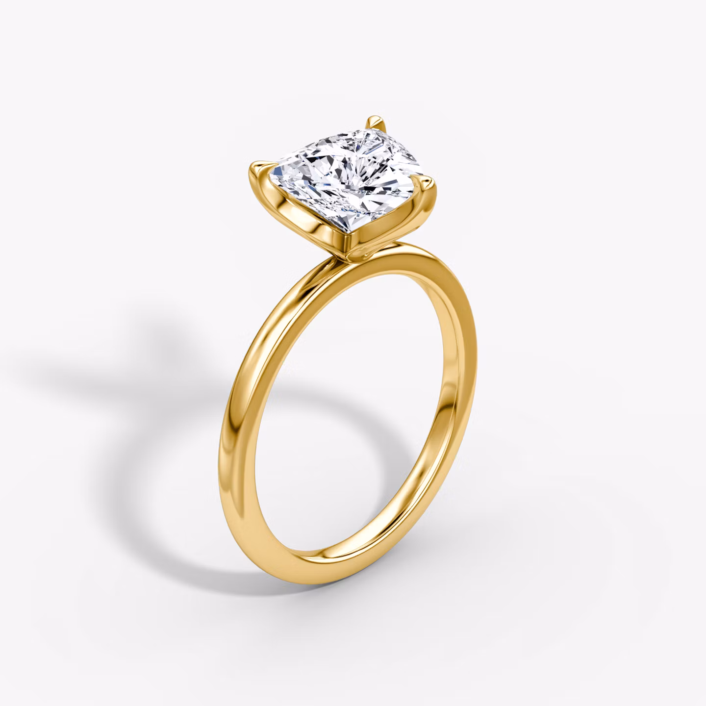 The Classic Petal Trillion | Yellow Gold