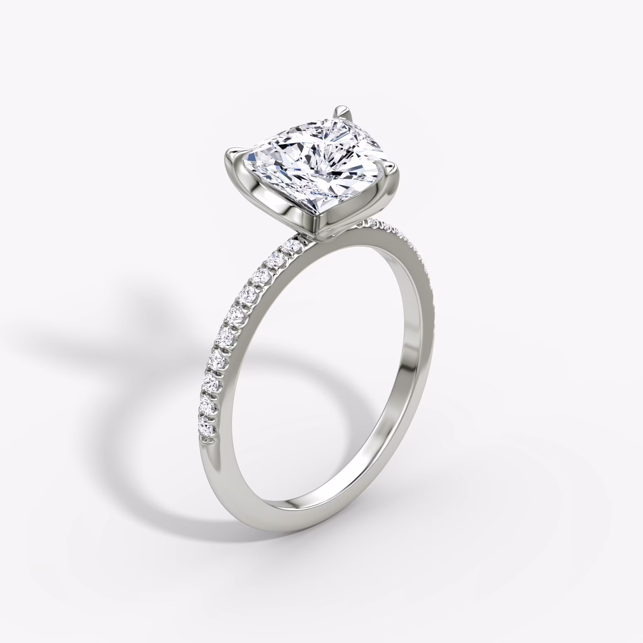 The Classic Petal Trillion | Platinum