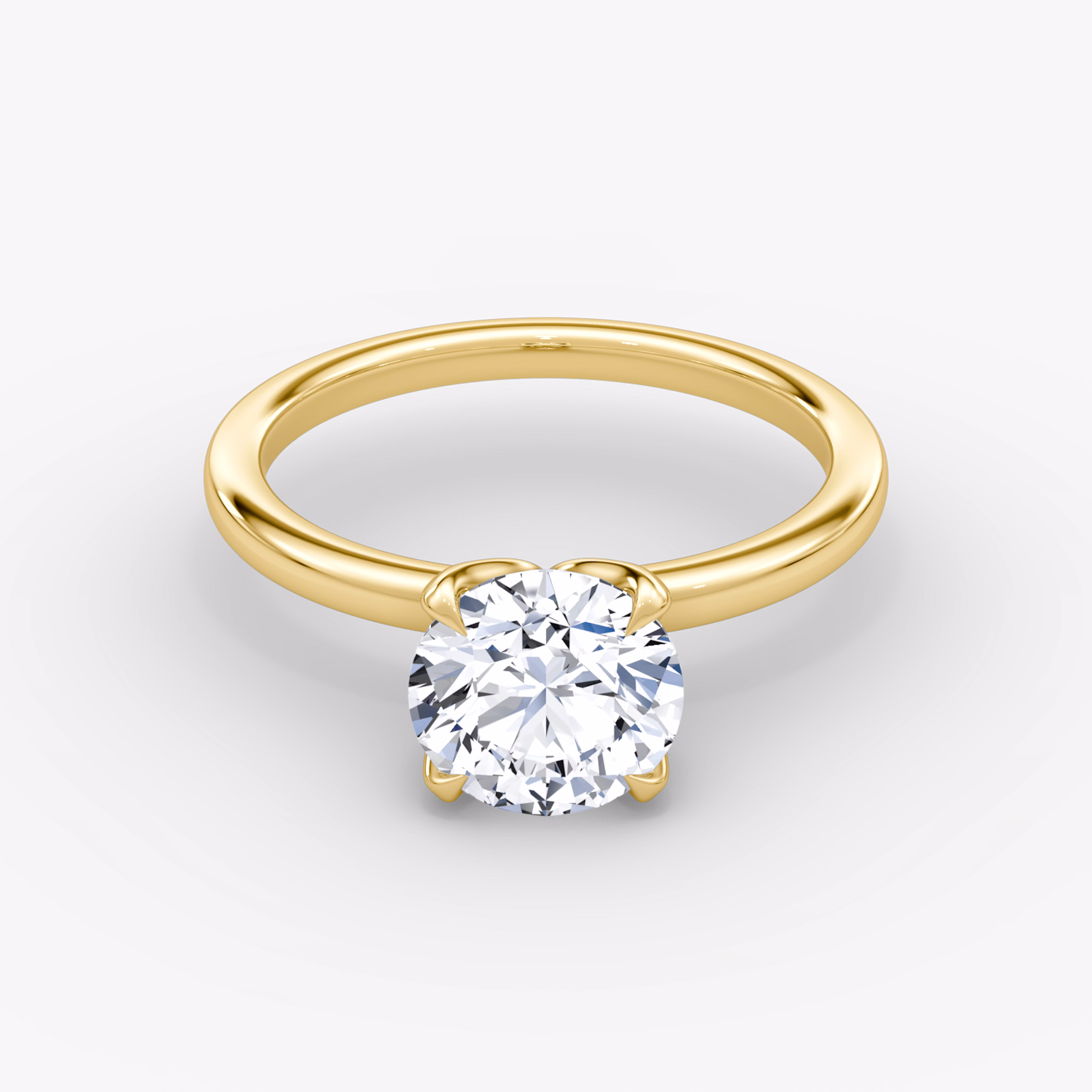 Petal Classic Round Brilliant cut engagement ring