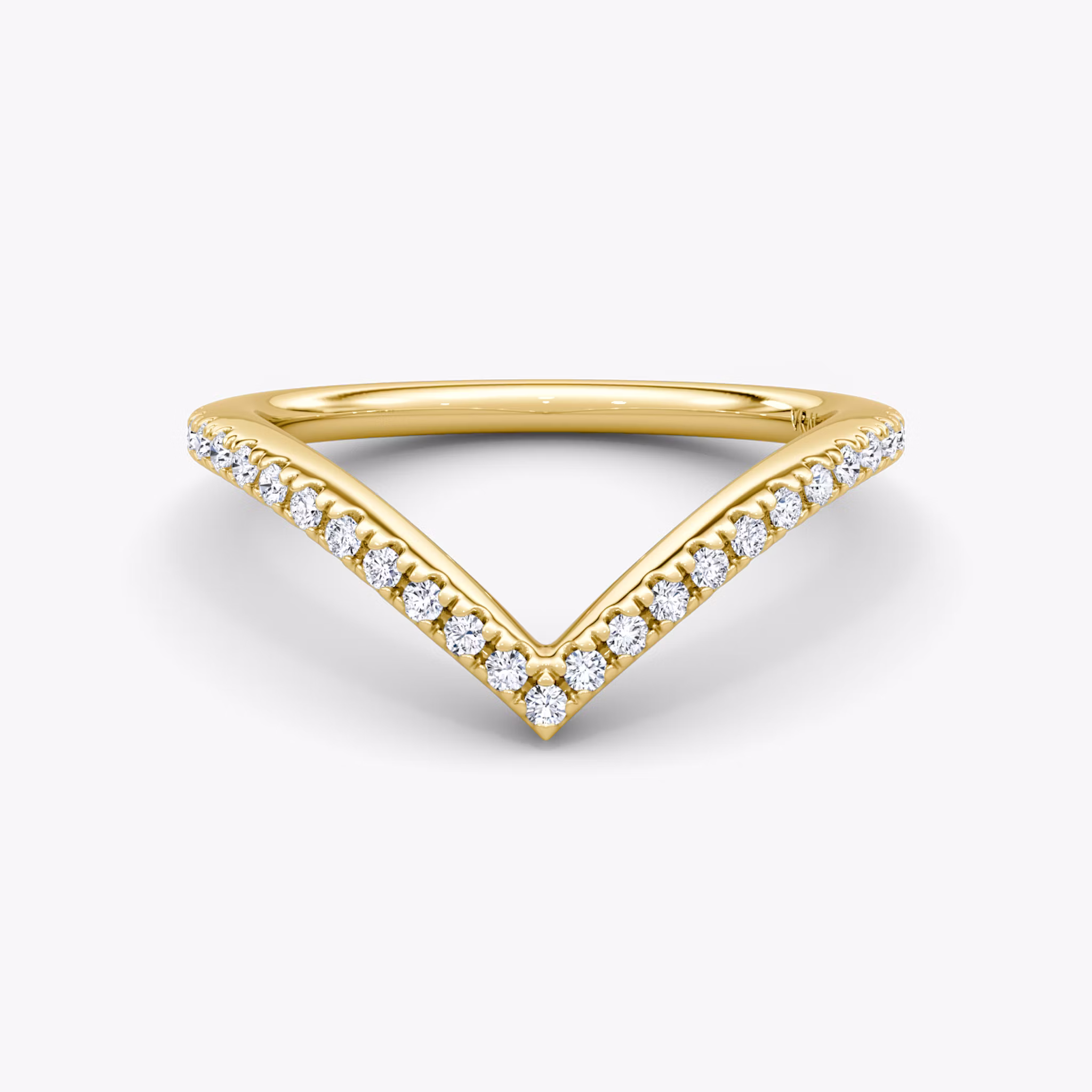 Signature V Ehering | Yellow Gold