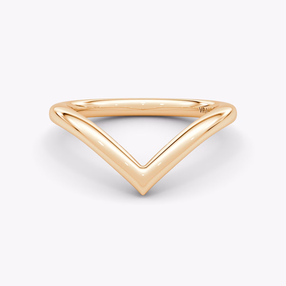 Alianza Signature V | 14k | Oro rosa | bandAccent: Simple | bandVersion: original