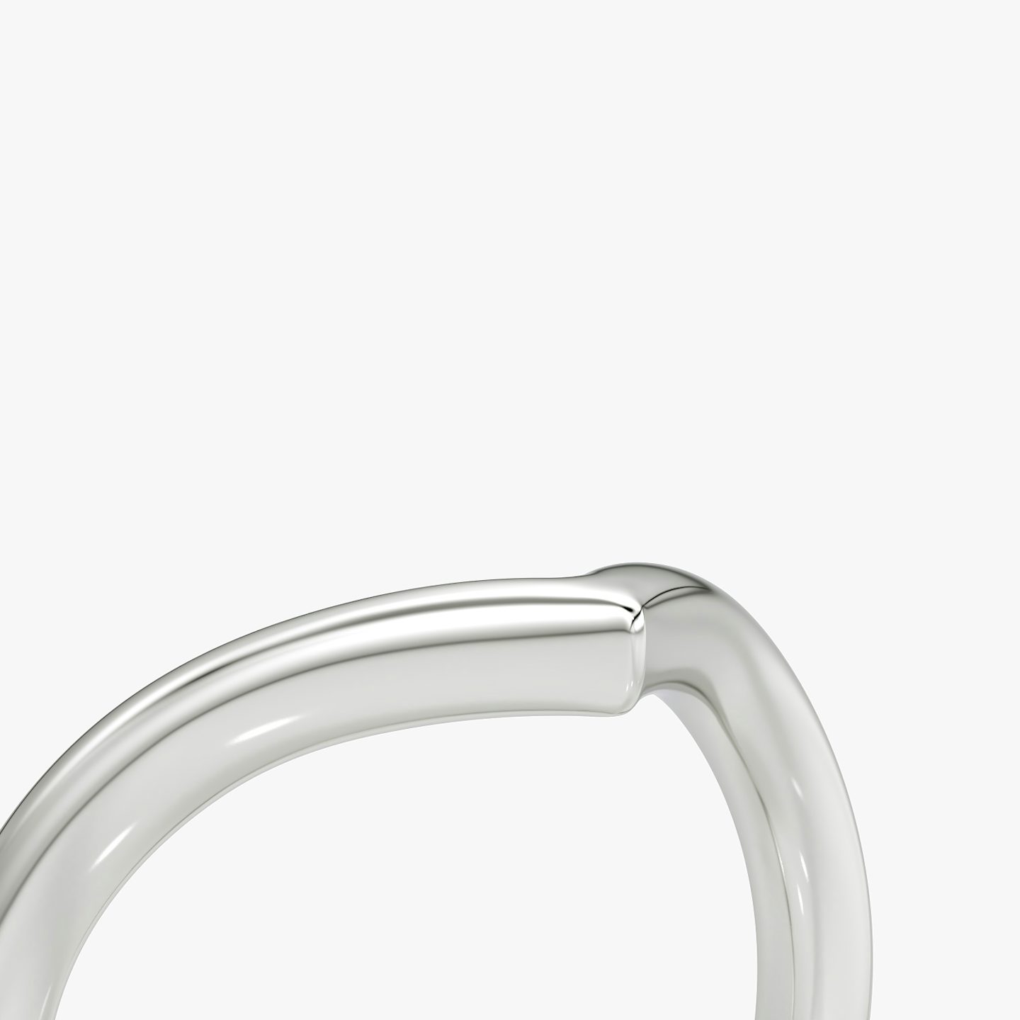 The Signature V Band | Platinum | bandAccent: Plain | bandVersion: original