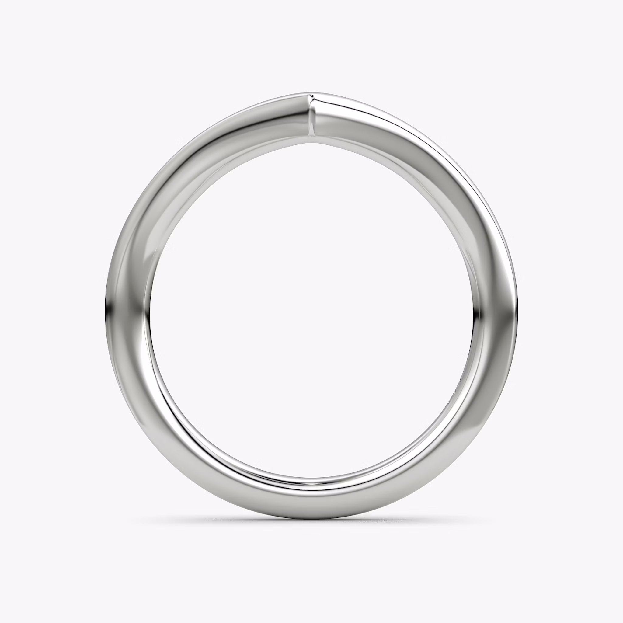 The Signature V Band | Platinum | bandAccent: Plain | bandVersion: original