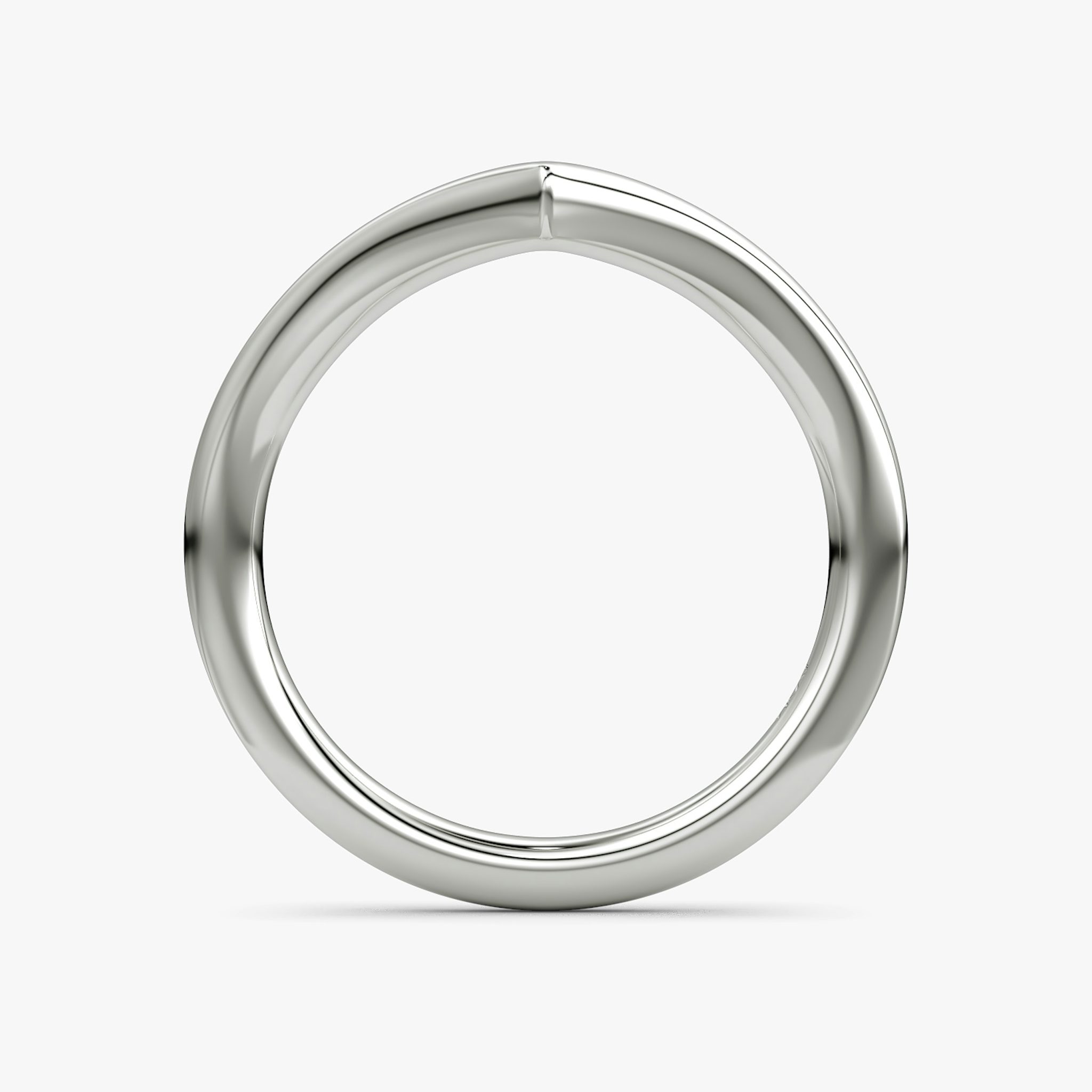 The Signature V Band | Platinum | bandAccent: Plain | bandVersion: original