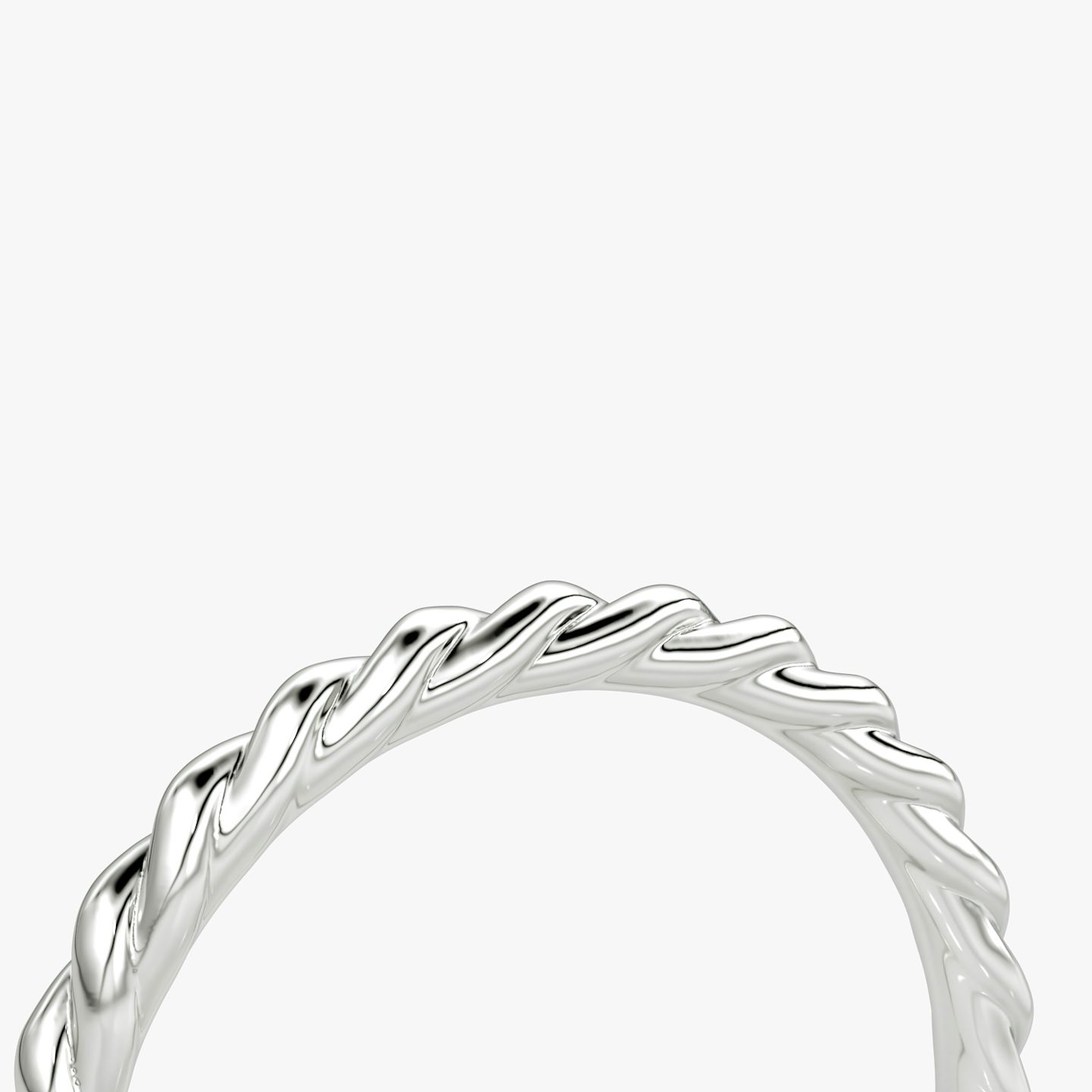 Rope Ehering | 18k | Weißgold