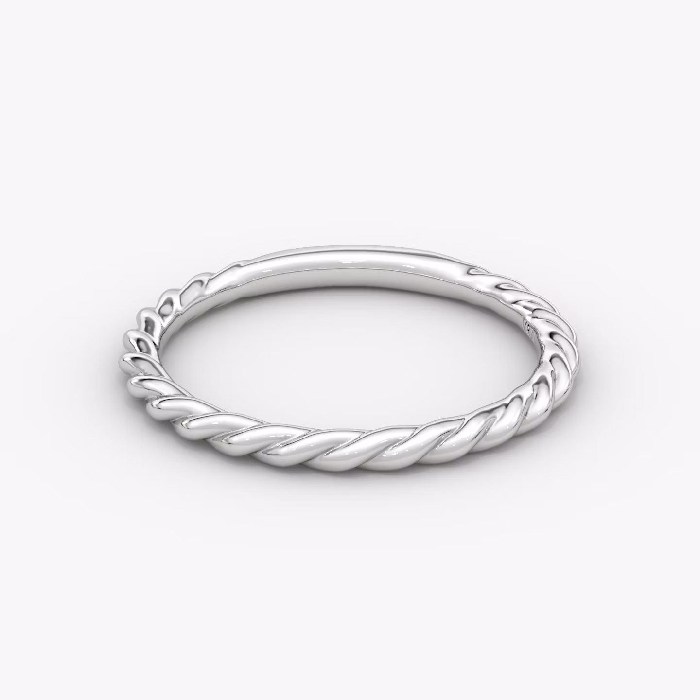 Rope Ehering | 18k | Weißgold