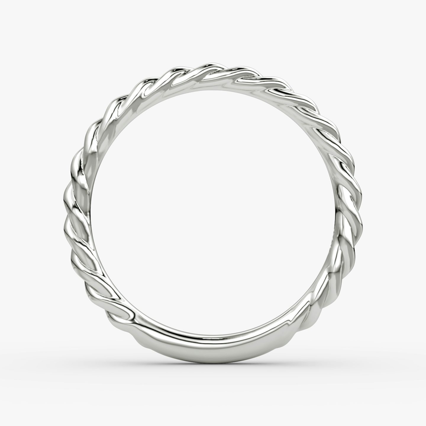Rope Ehering | 18k | Weißgold