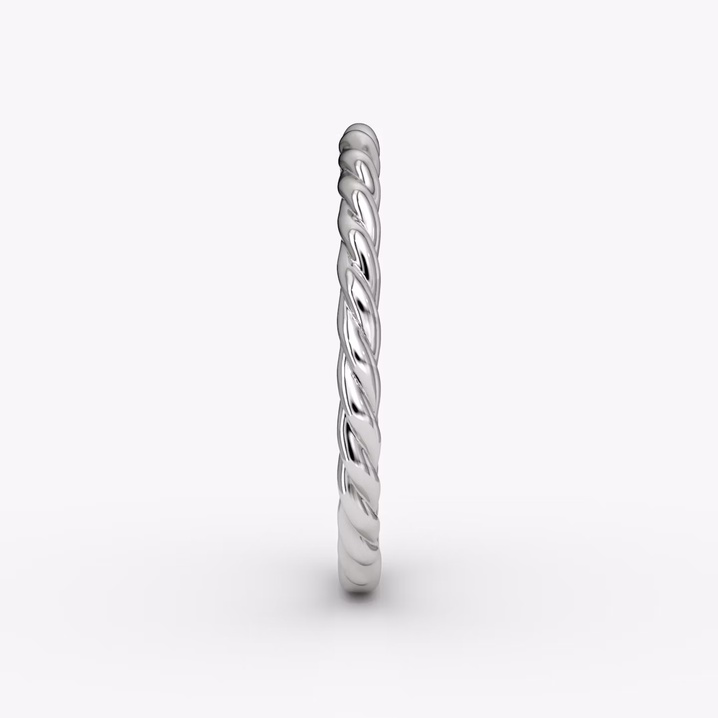 Rope Ehering | 18k | Weißgold