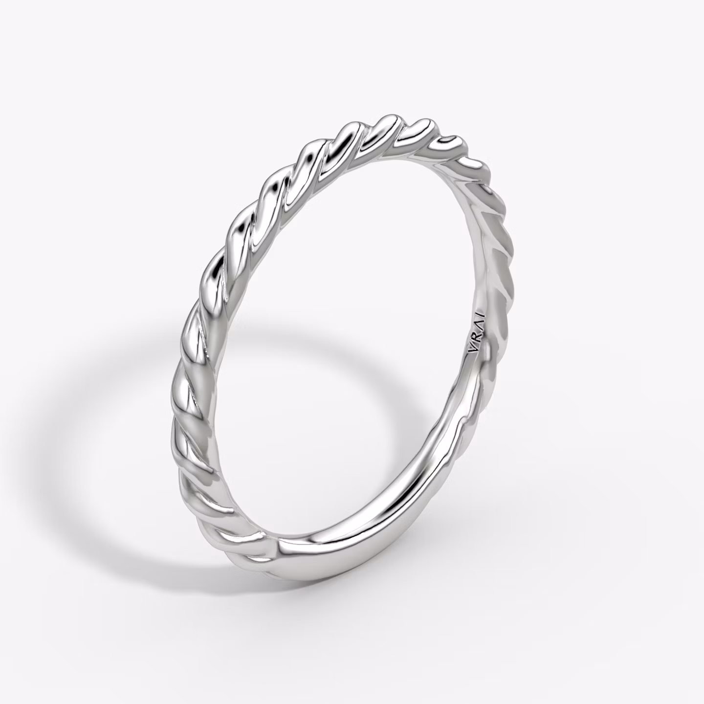 Rope Ehering | 18k | Weißgold
