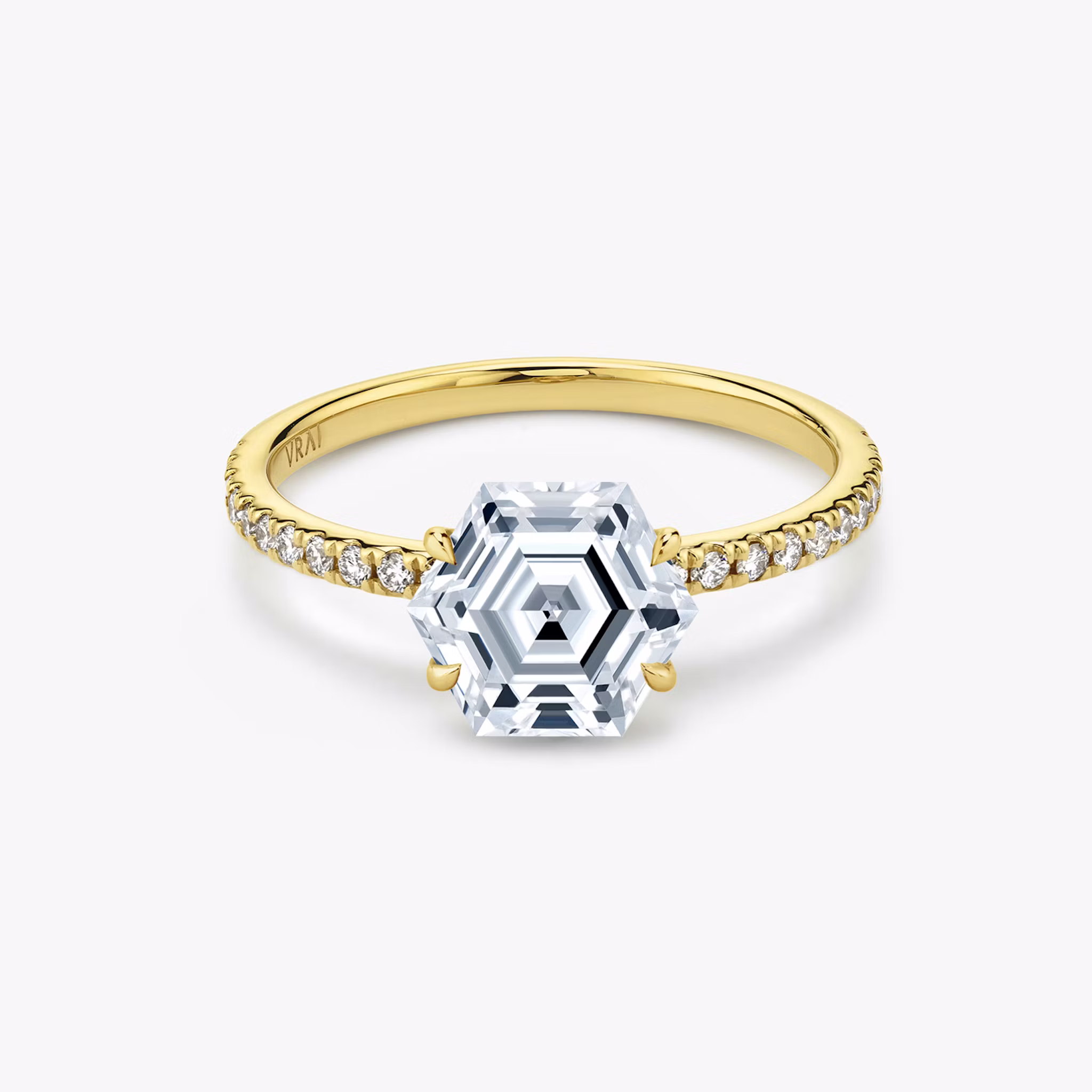 The Signature Hexagon | Yellow Gold