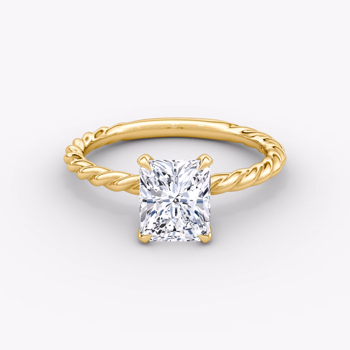 The Classic Rope Radiant | Yellow Gold