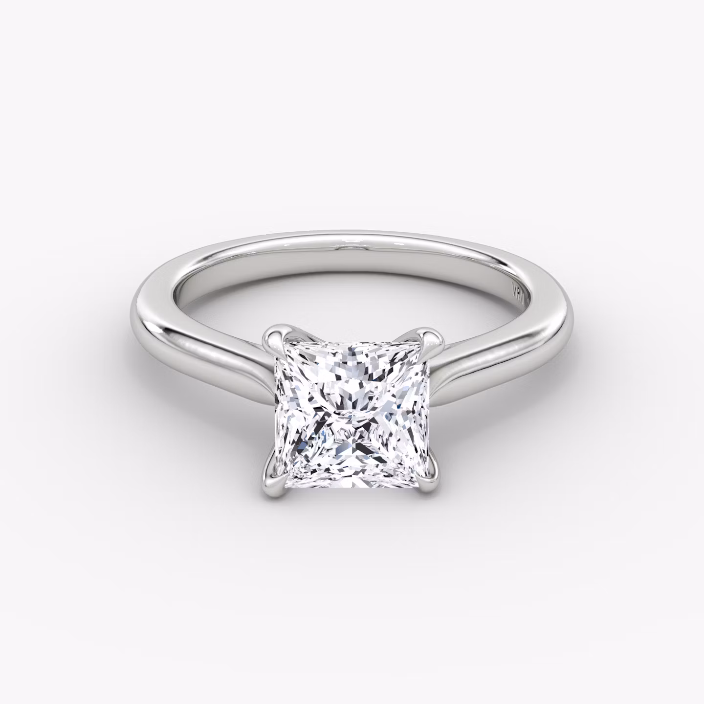 The Trellis Cathedral | Princess | Platinum | bandAccent: Plain | diamondOrientation: vertical | caratWeight: other