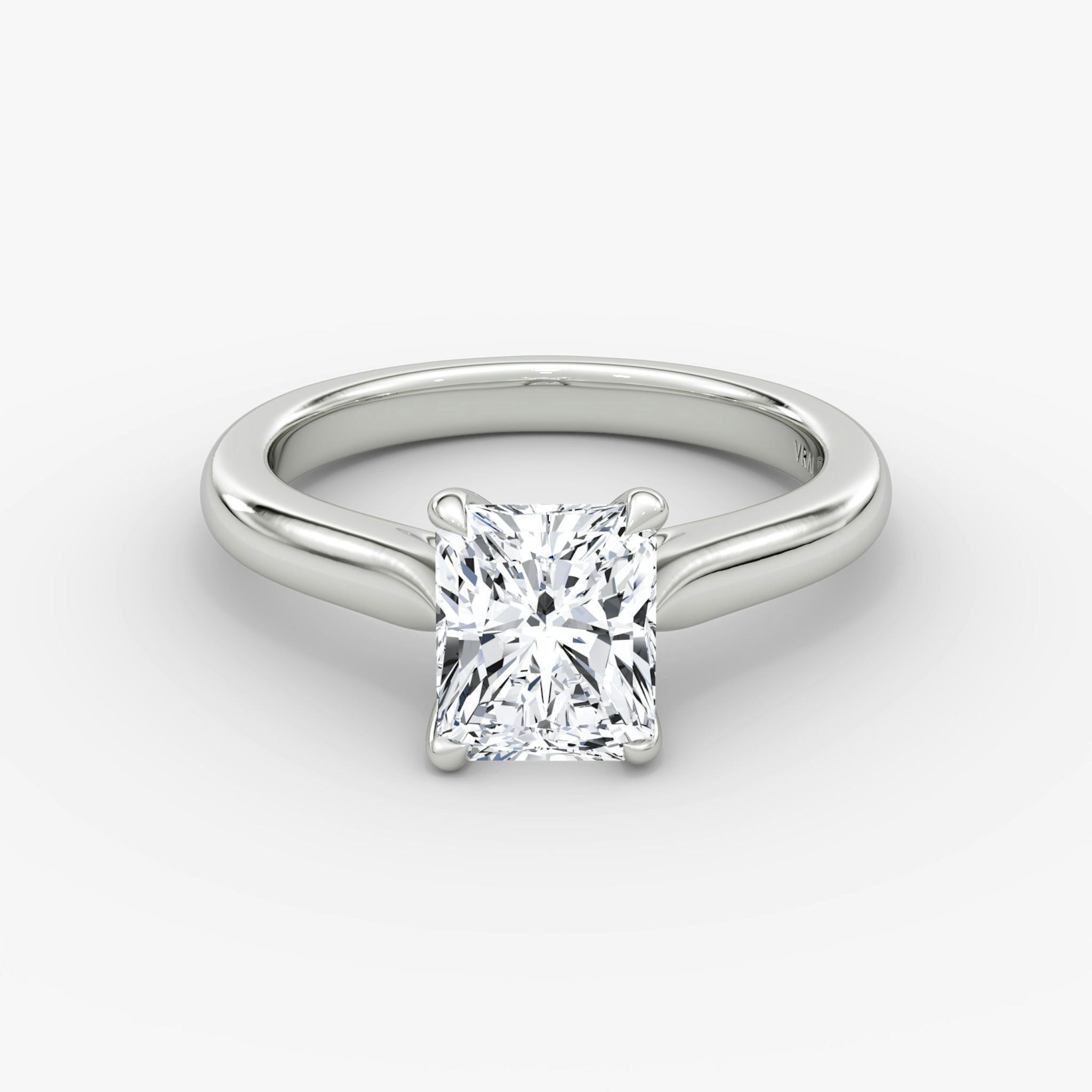 The Trellis Cathedral | Radiant | Platinum | bandAccent: Plain | diamondOrientation: vertical | caratWeight: other