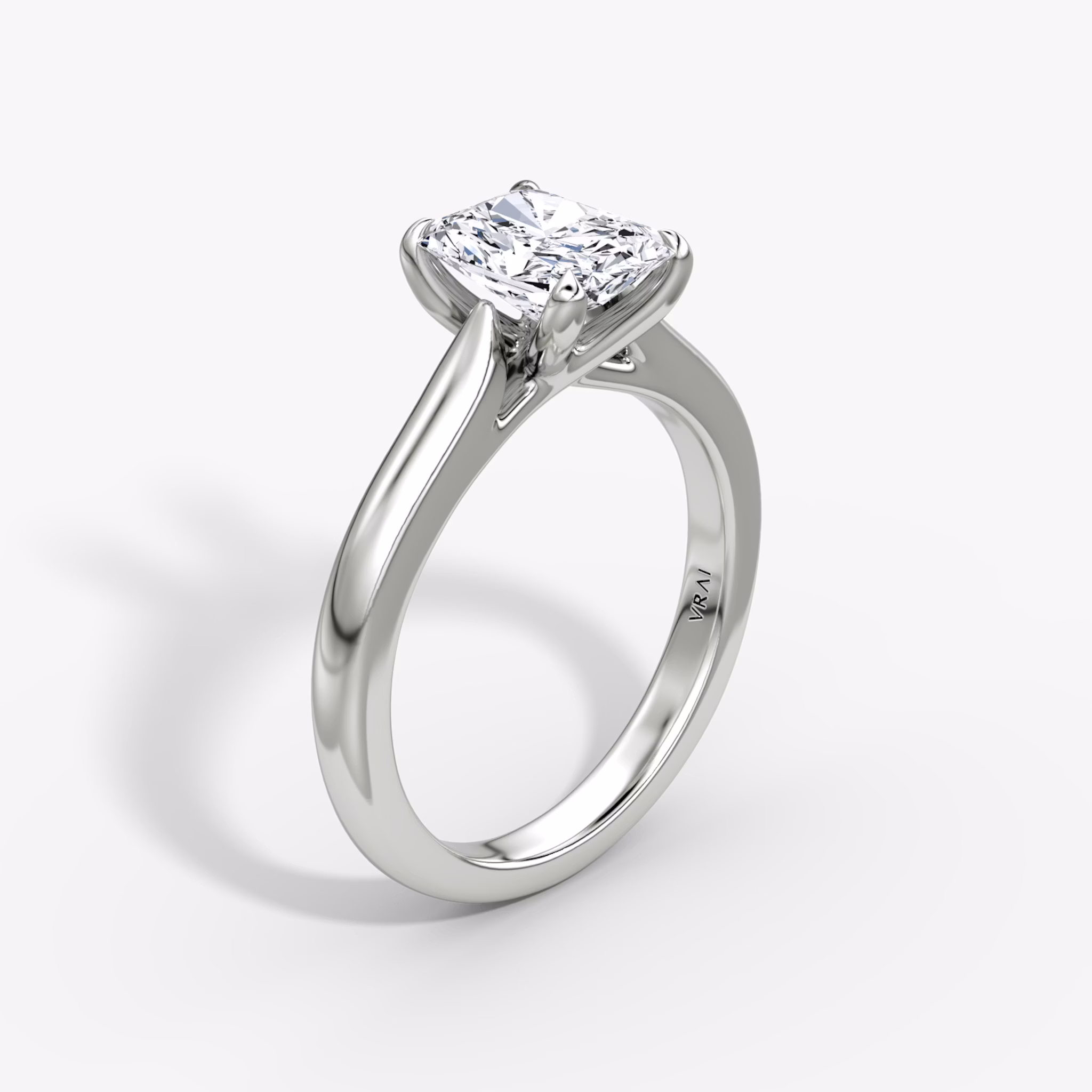 The Trellis Cathedral | Radiant | Platinum | bandAccent: Plain | diamondOrientation: vertical | caratWeight: other