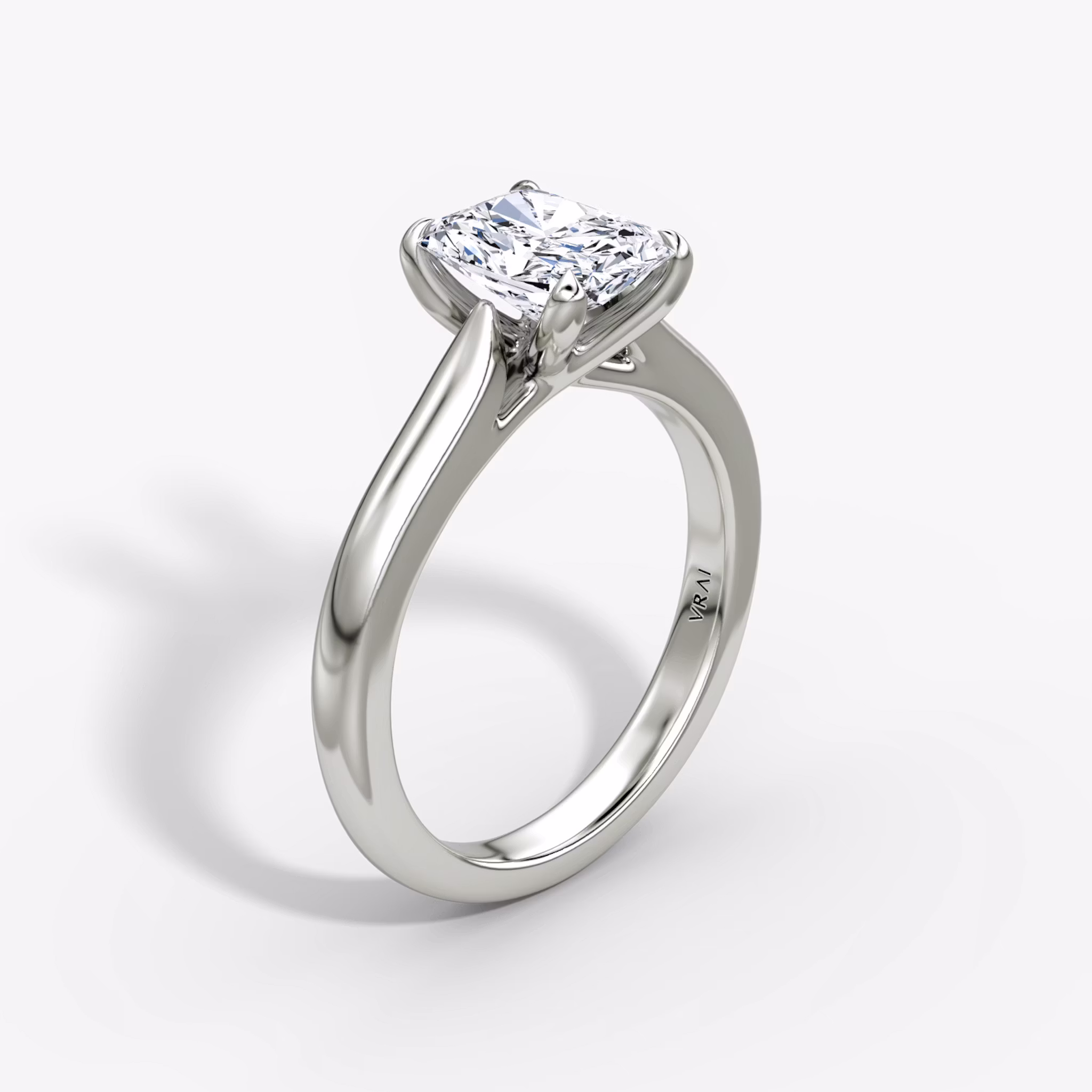 The Trellis Cathedral Radiant | White Gold