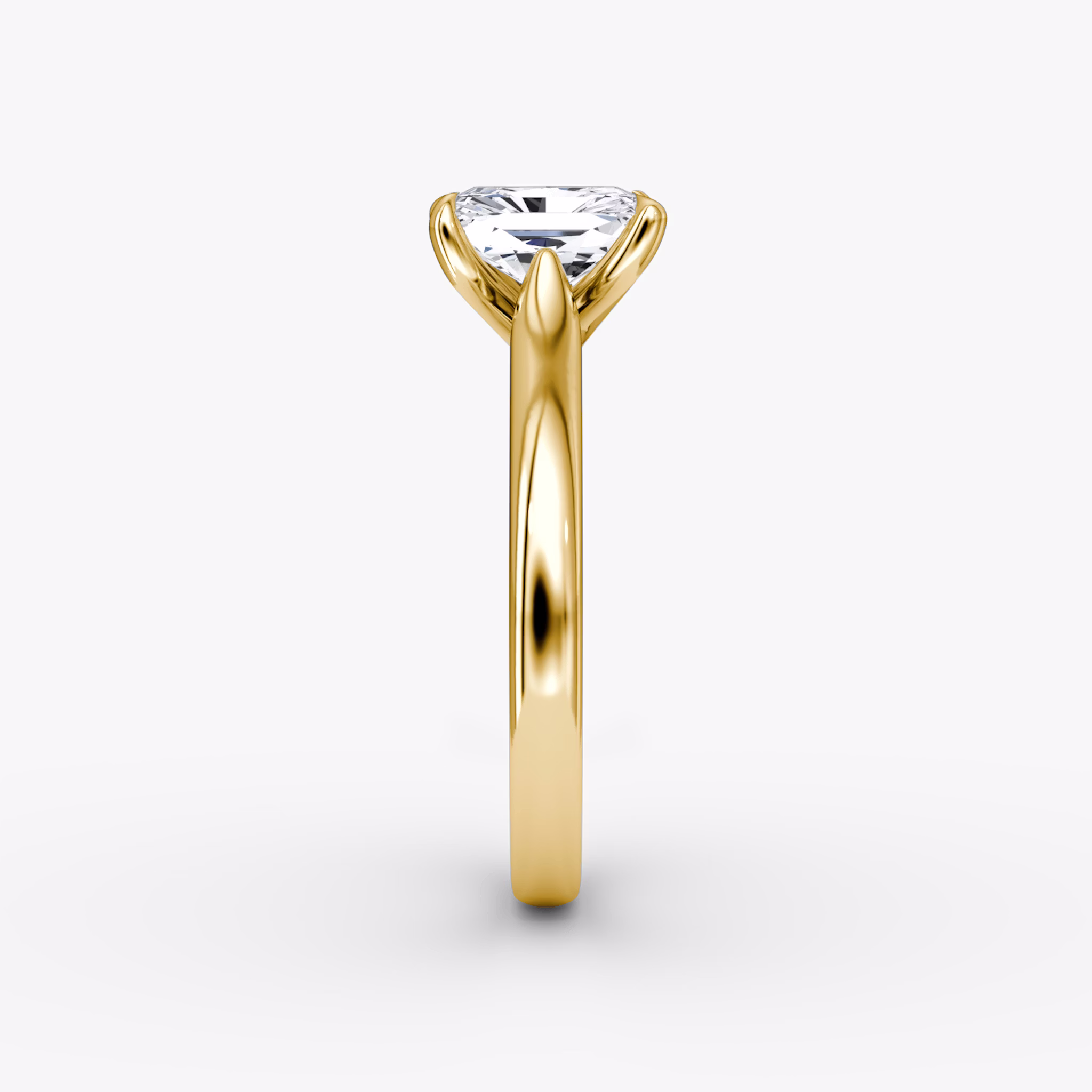 The Trellis Cathedral | Radiant | 18k | Yellow Gold | bandAccent: Plain | diamondOrientation: vertical | caratWeight: other