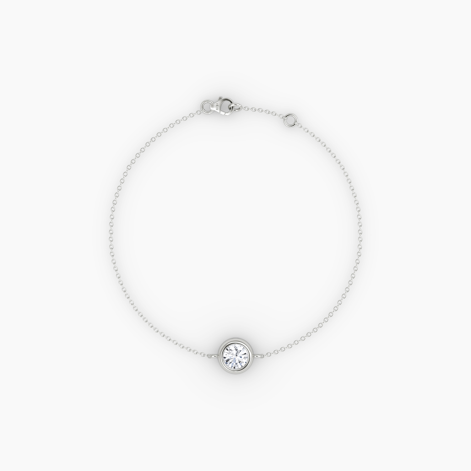 Bezel Solitaire Bracelet