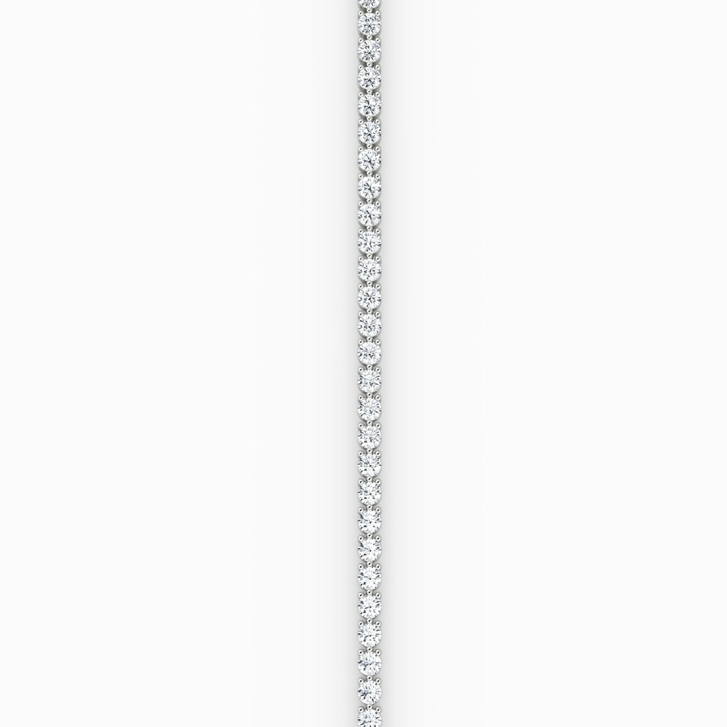 Tennis Bracelet | Round Brilliant | 14k | White Gold | diamondSize: medium | chainLength: 6.5