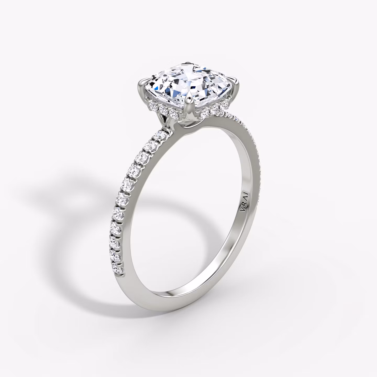 The Signature Asscher | Platinum