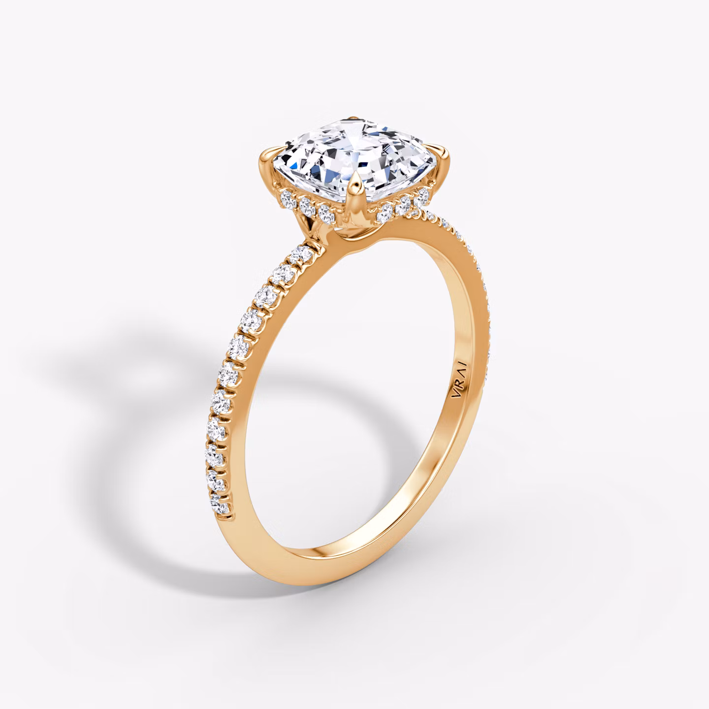 The Signature Asscher | Rose Gold